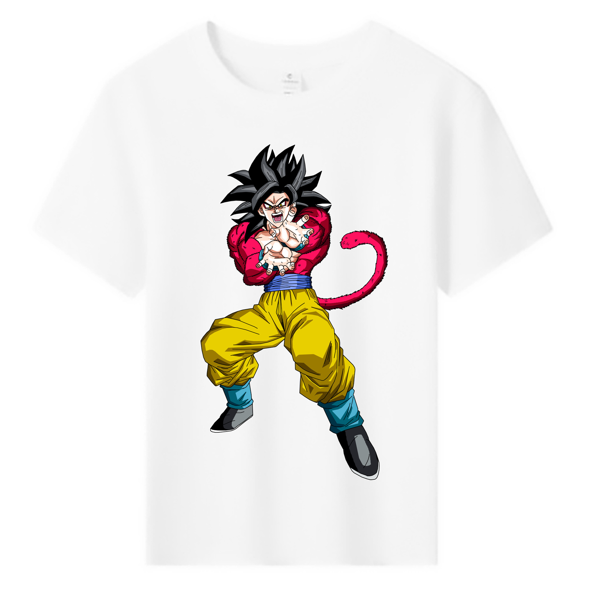 （画像用） ドラゴンボール 孫悟空（そん ごくう）Son Goku カカロット DRAGON BALL Kakarotto 綿100％キッズTシャツ（フロントプリント）