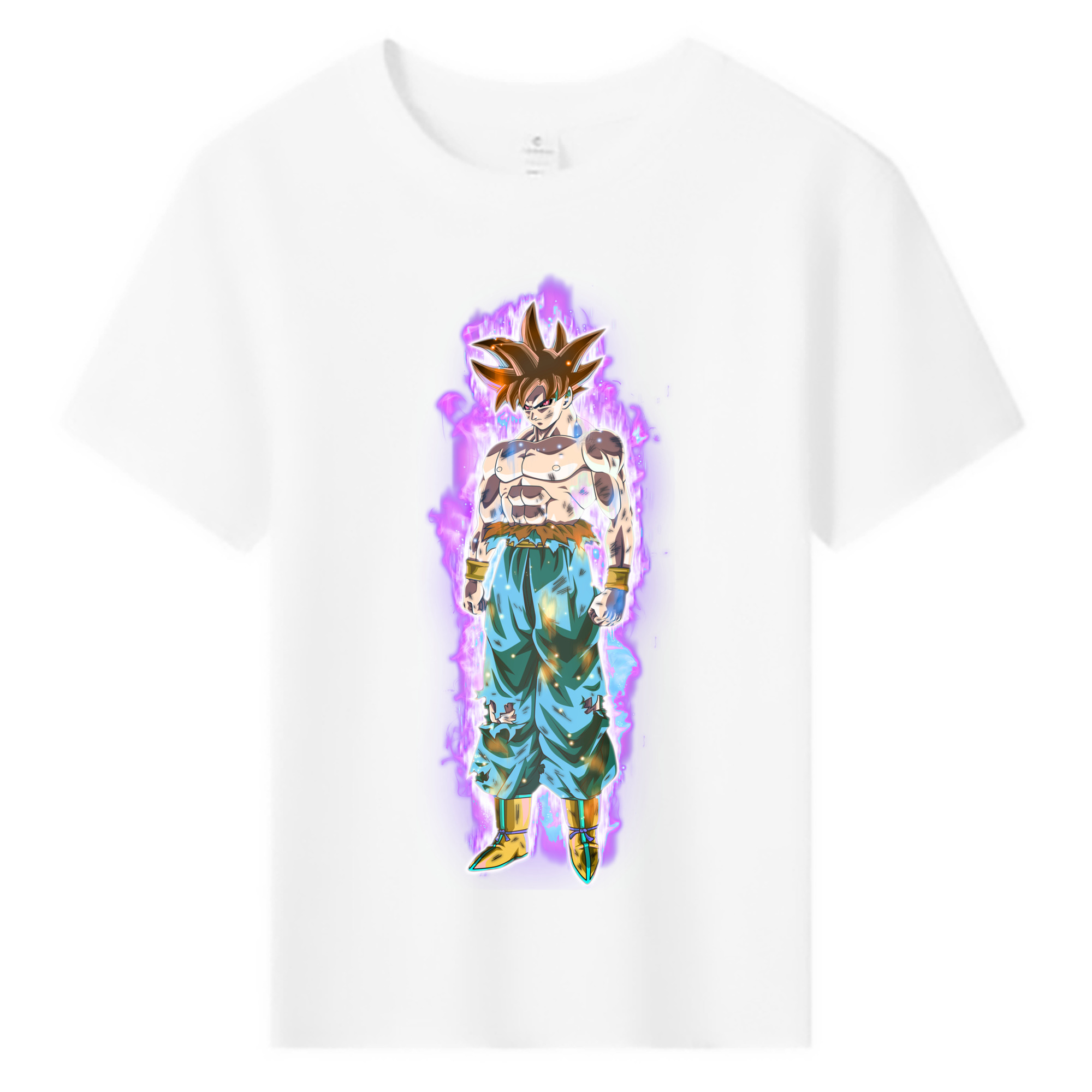 （画像用） ドラゴンボール 孫悟空（そん ごくう）Son Goku カカロット DRAGON BALL Kakarotto 綿100％キッズTシャツ（フロントプリント）