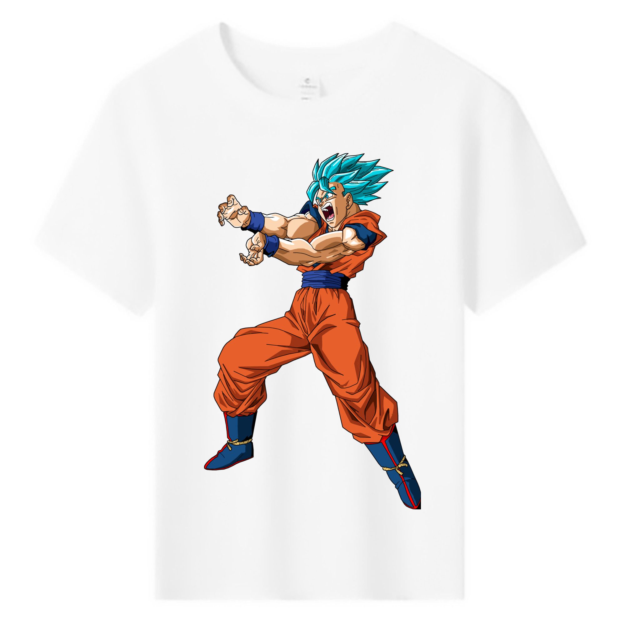 （画像用） ドラゴンボール 孫悟空（そん ごくう）Son Goku カカロット DRAGON BALL Kakarotto 綿100％キッズTシャツ（フロントプリント）