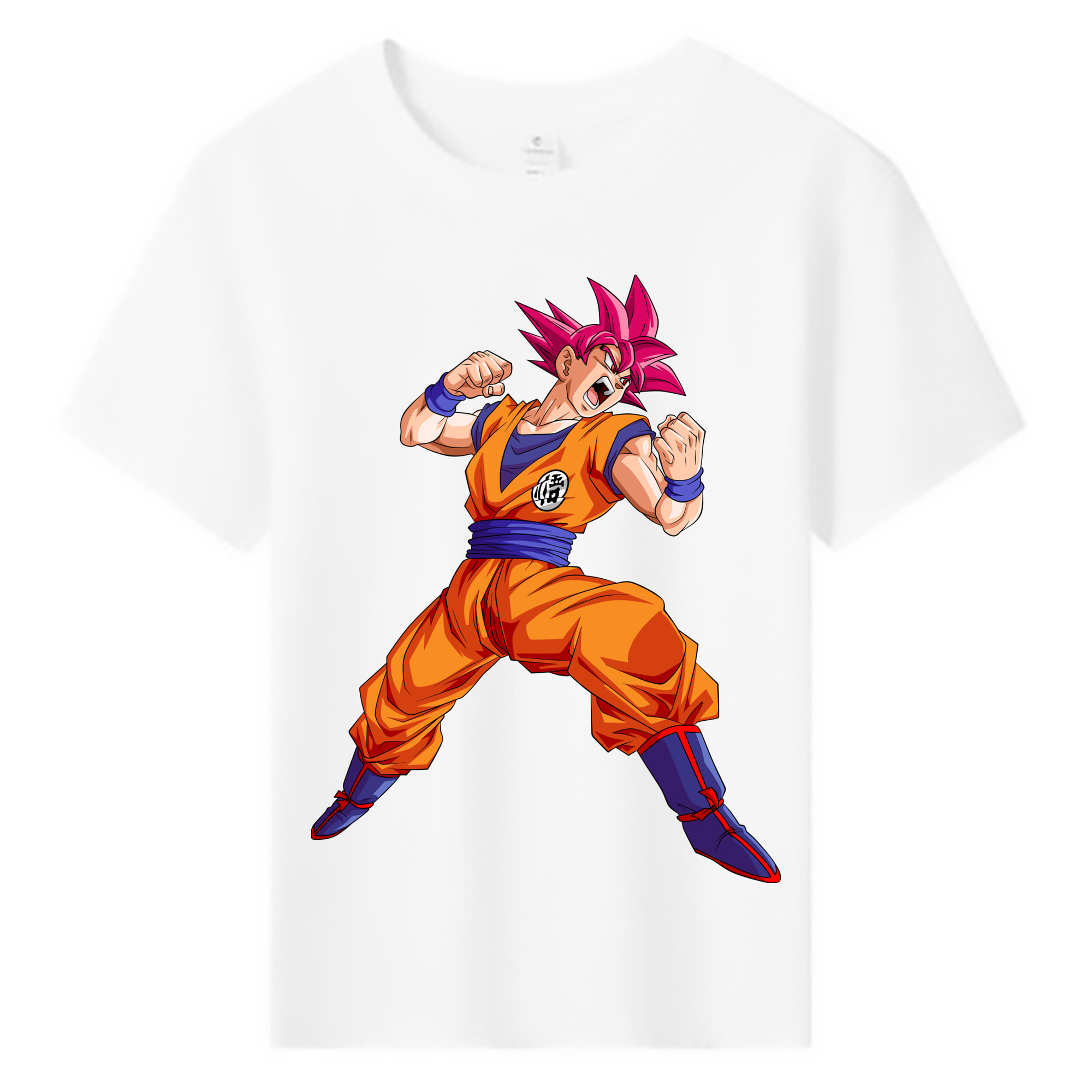 （画像用） ドラゴンボール 孫悟空（そん ごくう）Son Goku カカロット DRAGON BALL Kakarotto 綿100％キッズTシャツ（フロントプリント）