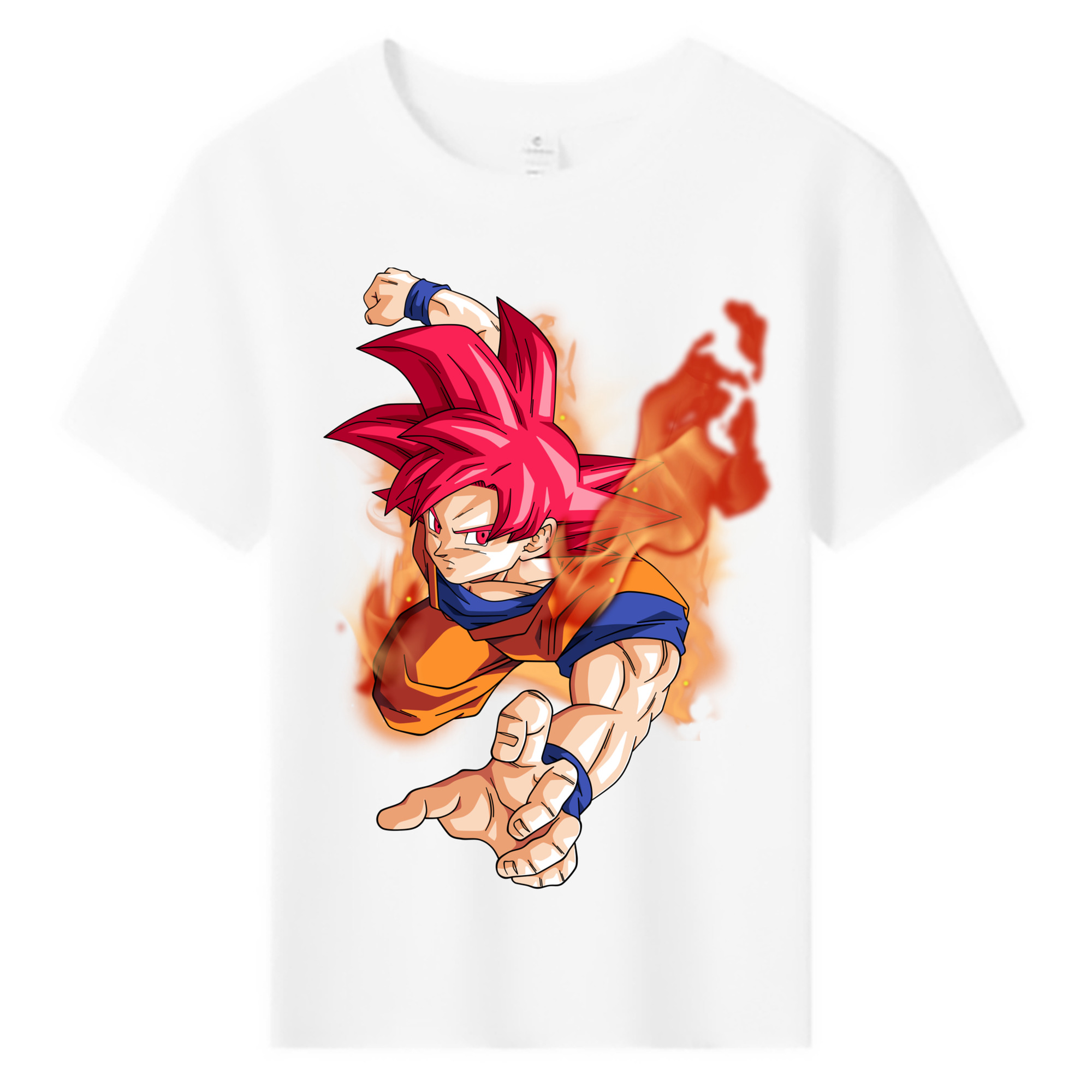 （画像用） ドラゴンボール 孫悟空（そん ごくう）Son Goku カカロット DRAGON BALL Kakarotto 綿100％キッズTシャツ（フロントプリント）