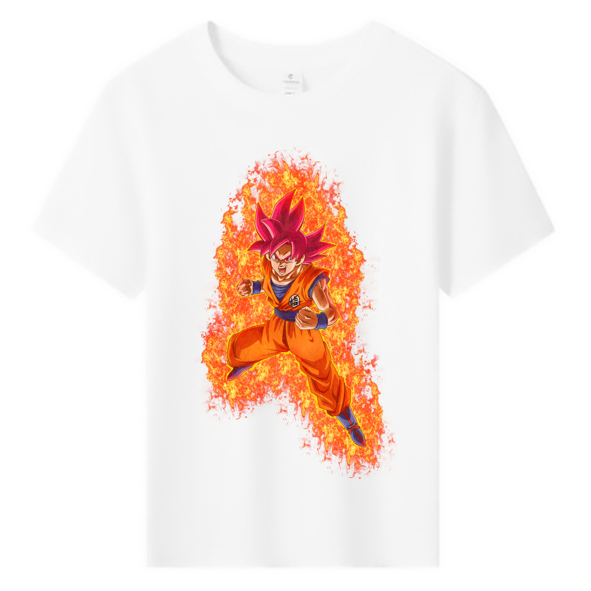 （画像用） ドラゴンボール 孫悟空（そん ごくう）Son Goku カカロット DRAGON BALL Kakarotto 綿100％キッズTシャツ（フロントプリント）
