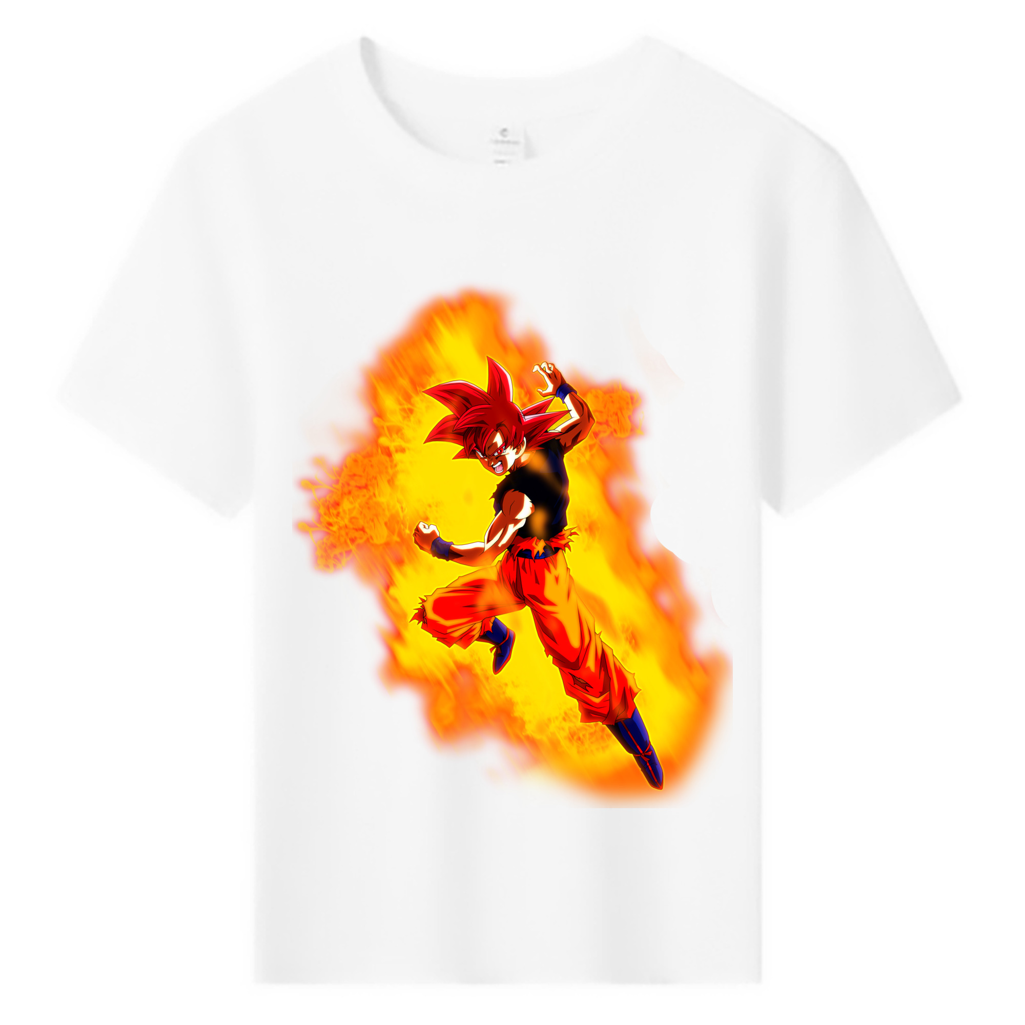 （画像用） ドラゴンボール 孫悟空（そん ごくう）Son Goku カカロット DRAGON BALL Kakarotto 綿100％キッズTシャツ（フロントプリント）