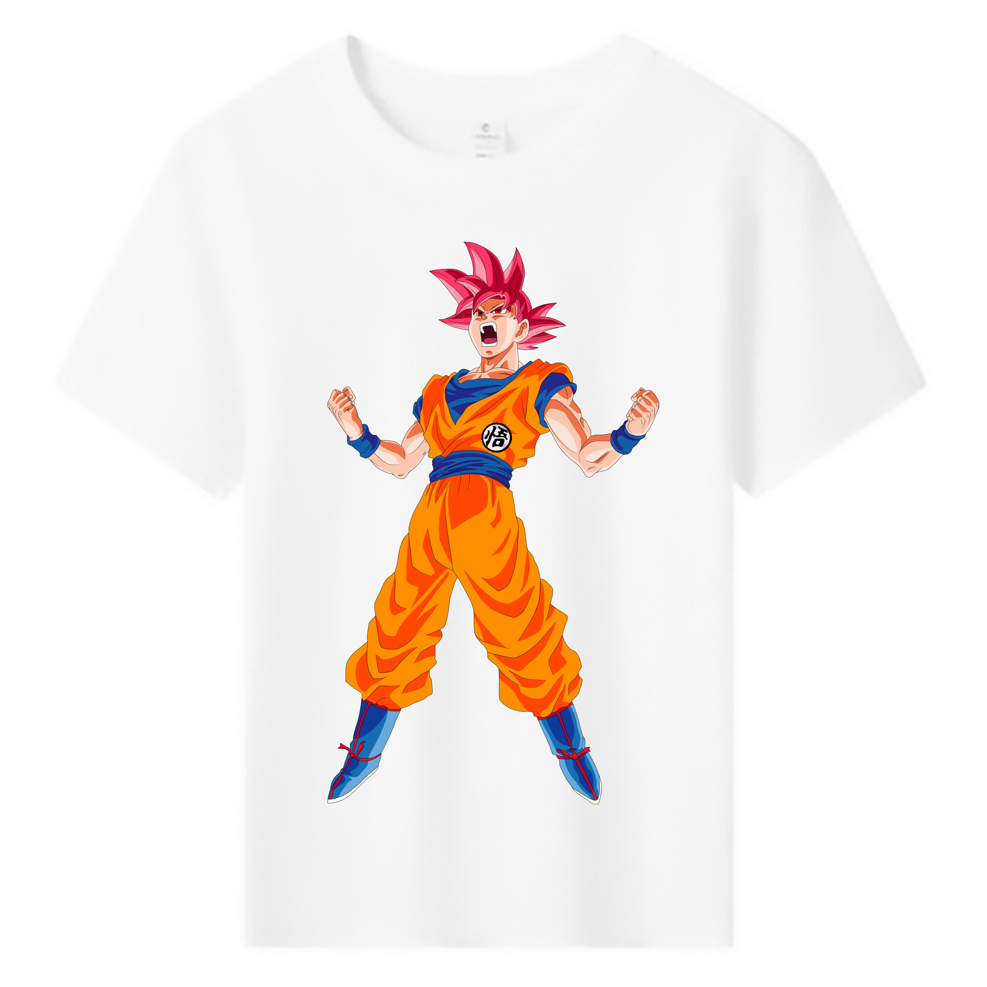 （画像用） ドラゴンボール 孫悟空（そん ごくう）Son Goku カカロット DRAGON BALL Kakarotto 綿100％キッズTシャツ（フロントプリント）