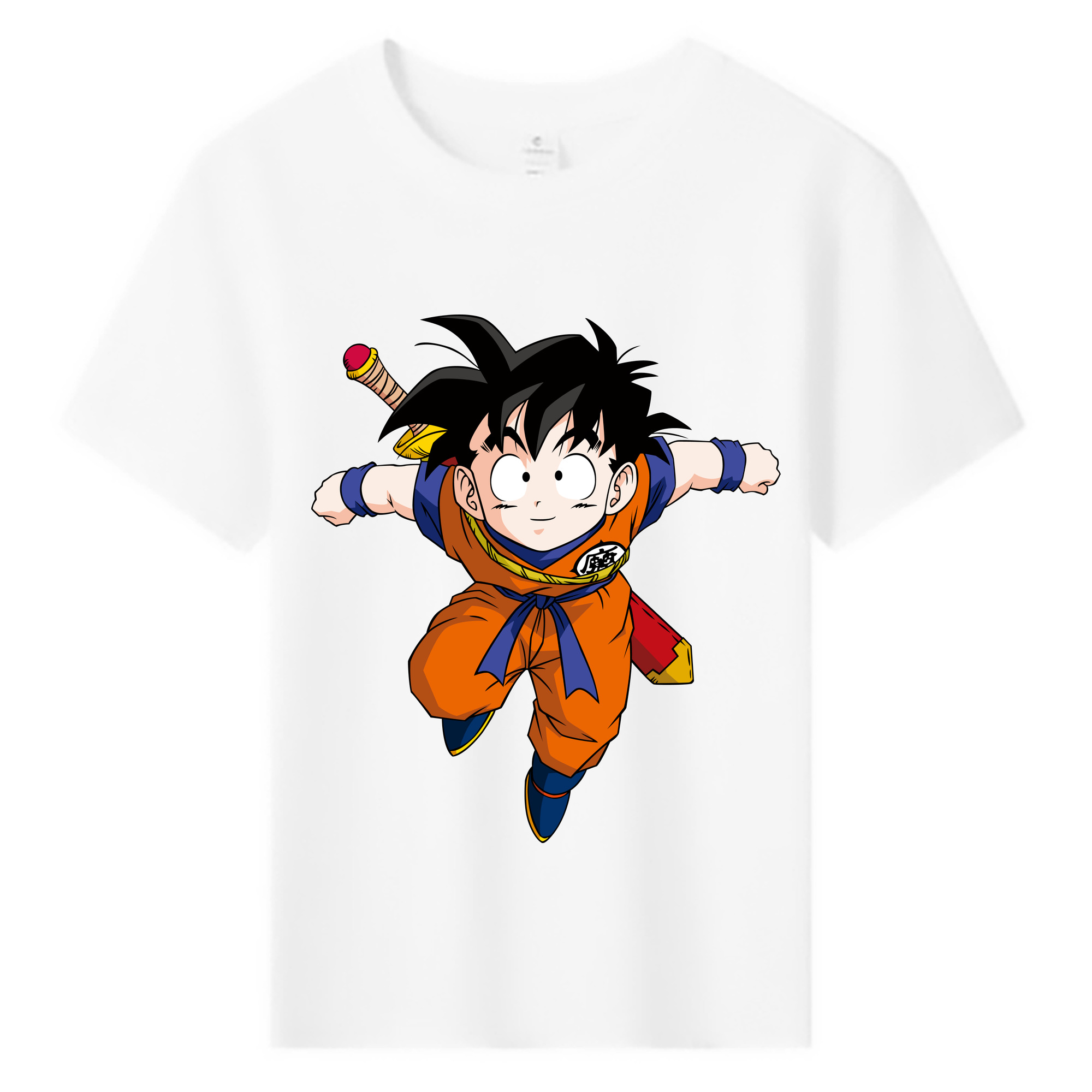 （画像用） ドラゴンボール 孫悟空（そん ごくう）Son Goku カカロット DRAGON BALL Kakarotto 綿100％キッズTシャツ（フロントプリント）