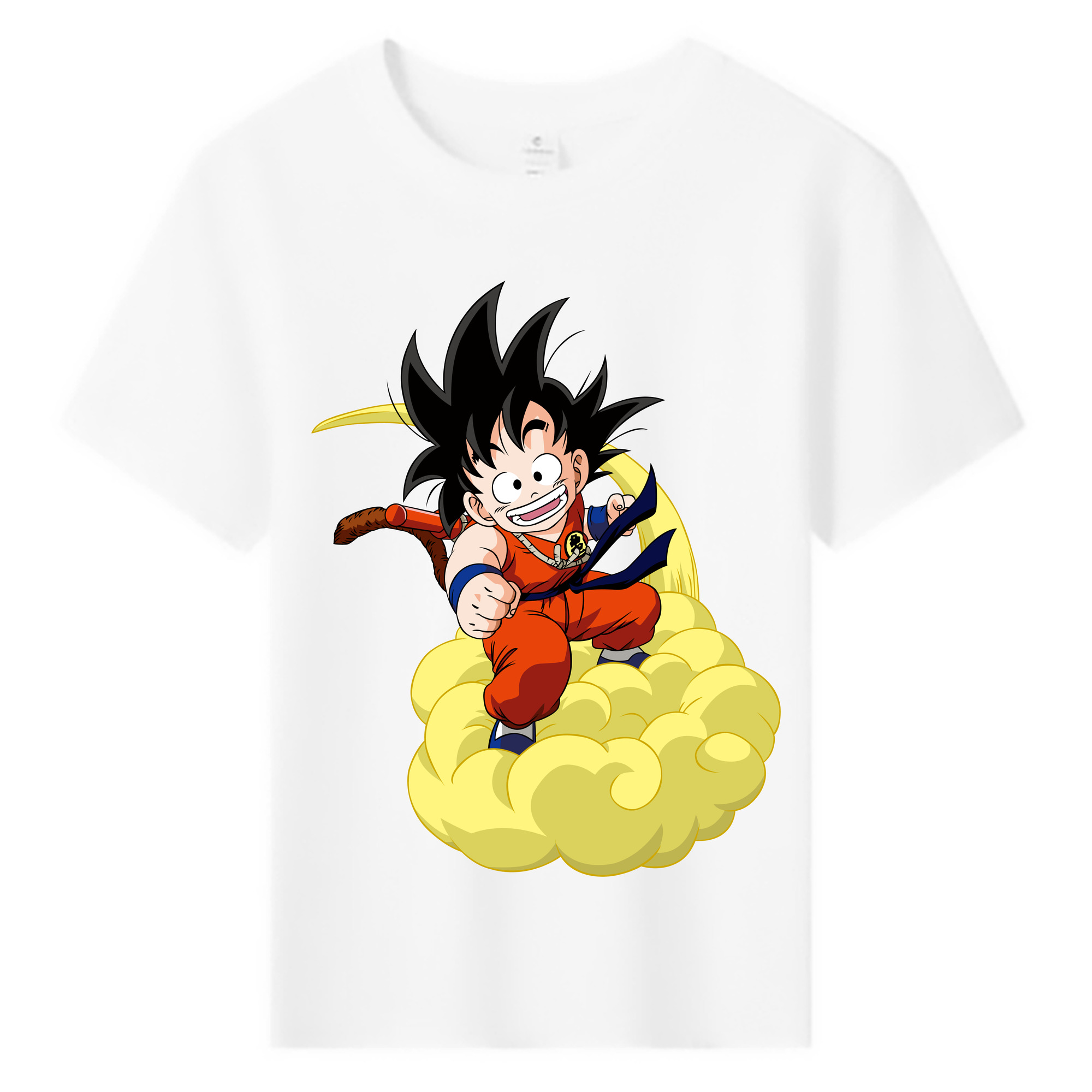 （画像用） ドラゴンボール 孫悟空（そん ごくう）Son Goku カカロット DRAGON BALL Kakarotto 綿100％キッズTシャツ（フロントプリント）