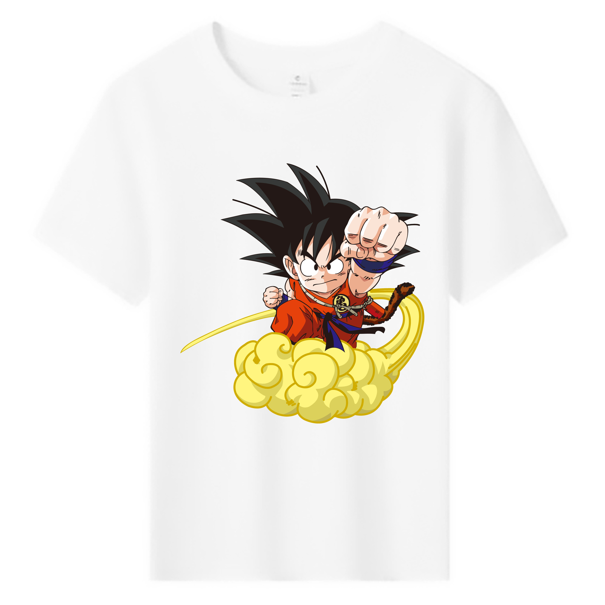 （画像用） ドラゴンボール 孫悟空（そん ごくう）Son Goku カカロット DRAGON BALL Kakarotto 綿100％キッズTシャツ（フロントプリント）