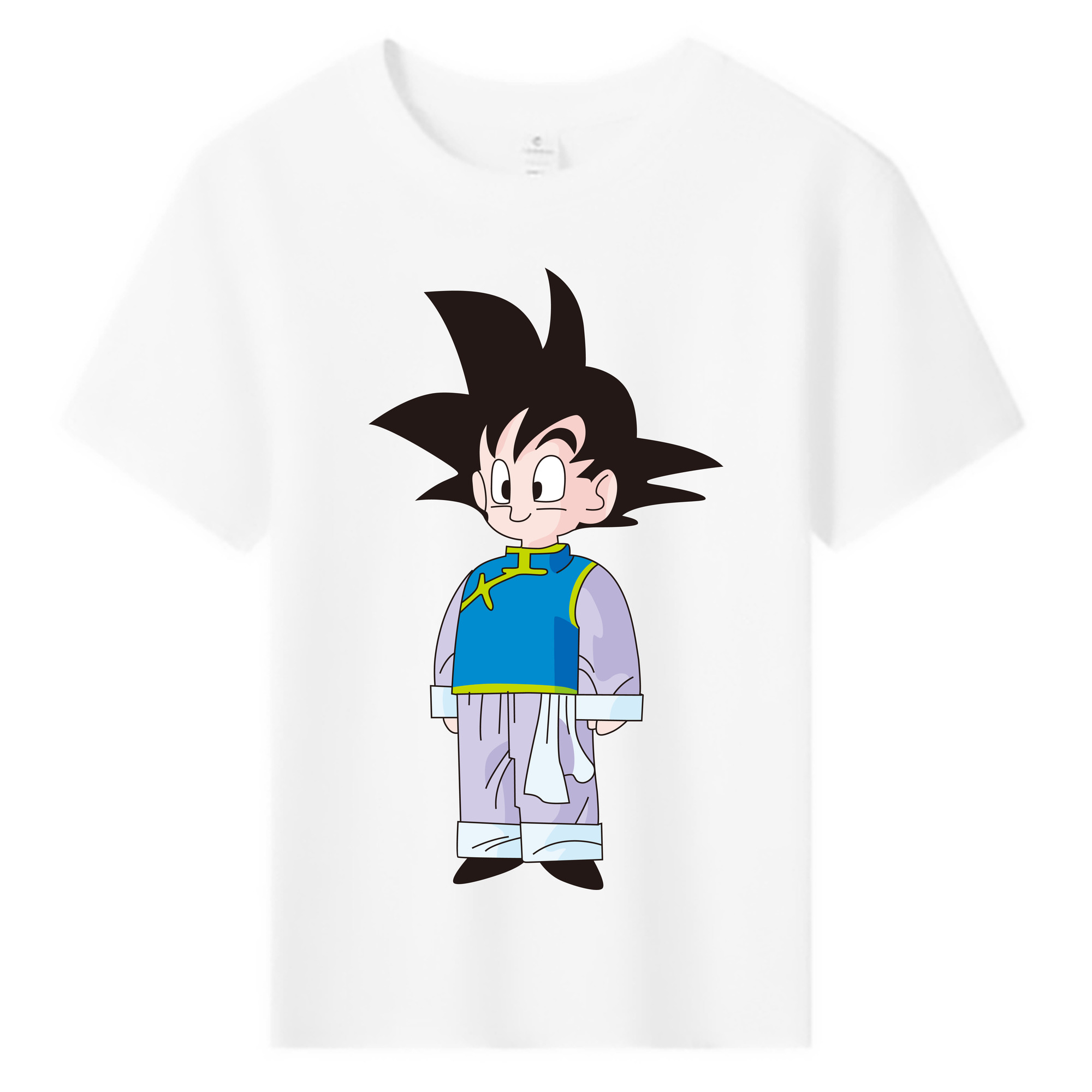 （画像用） ドラゴンボール 孫悟空（そん ごくう）Son Goku カカロット DRAGON BALL Kakarotto 綿100％キッズTシャツ（フロントプリント）