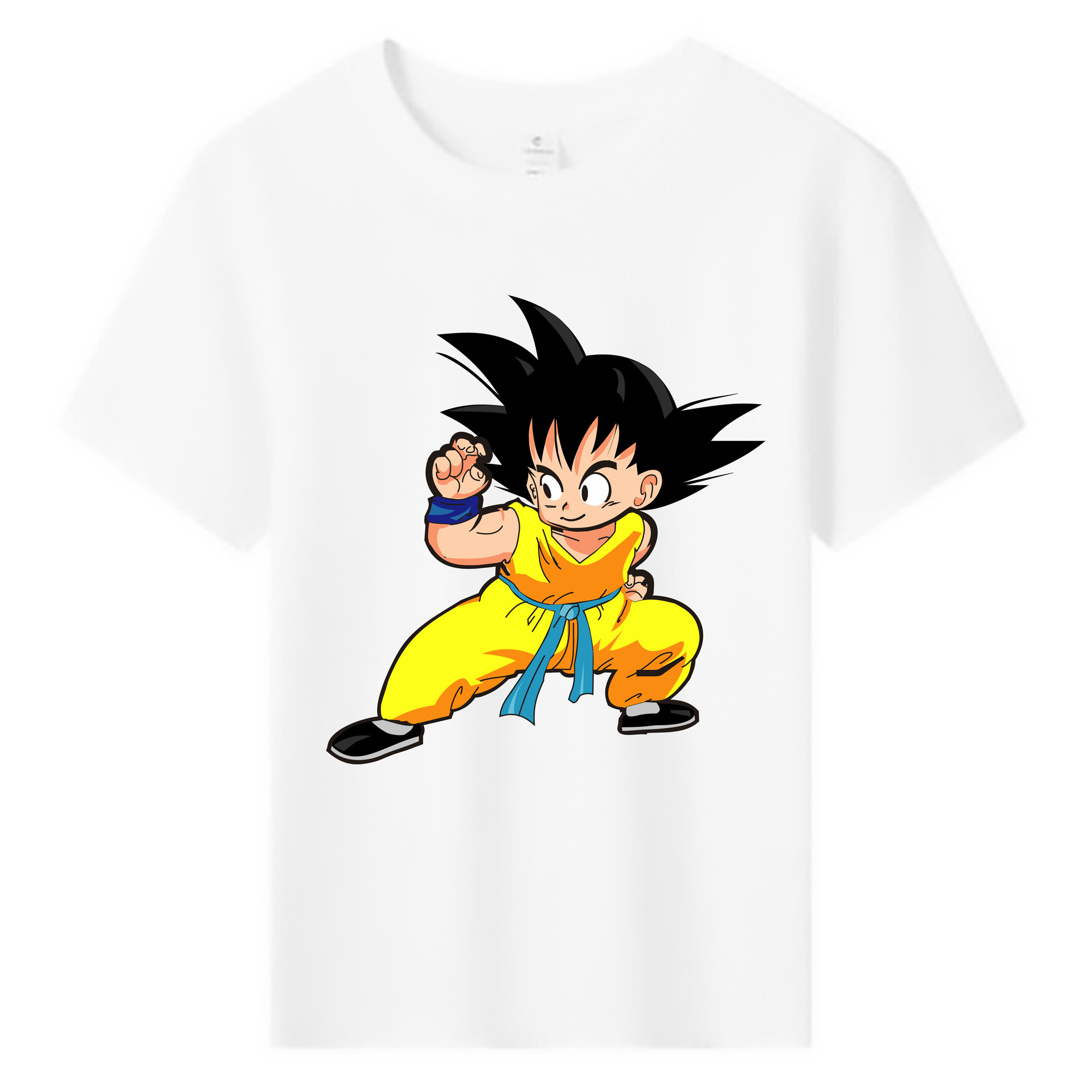 （画像用） ドラゴンボール 孫悟空（そん ごくう）Son Goku カカロット DRAGON BALL Kakarotto 綿100％キッズTシャツ（フロントプリント）