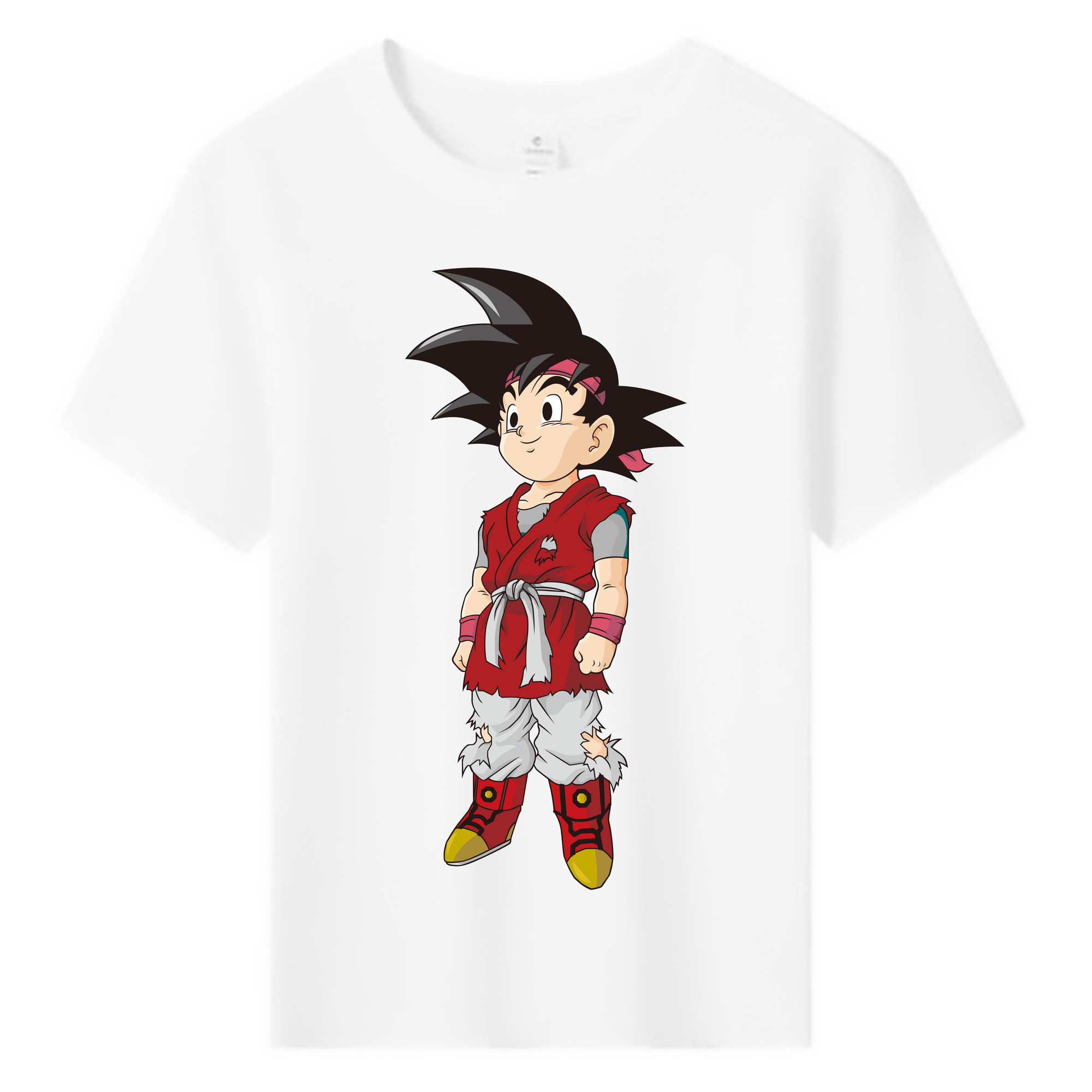 （画像用） ドラゴンボール 孫悟空（そん ごくう）Son Goku カカロット DRAGON BALL Kakarotto 綿100％キッズTシャツ（フロントプリント）