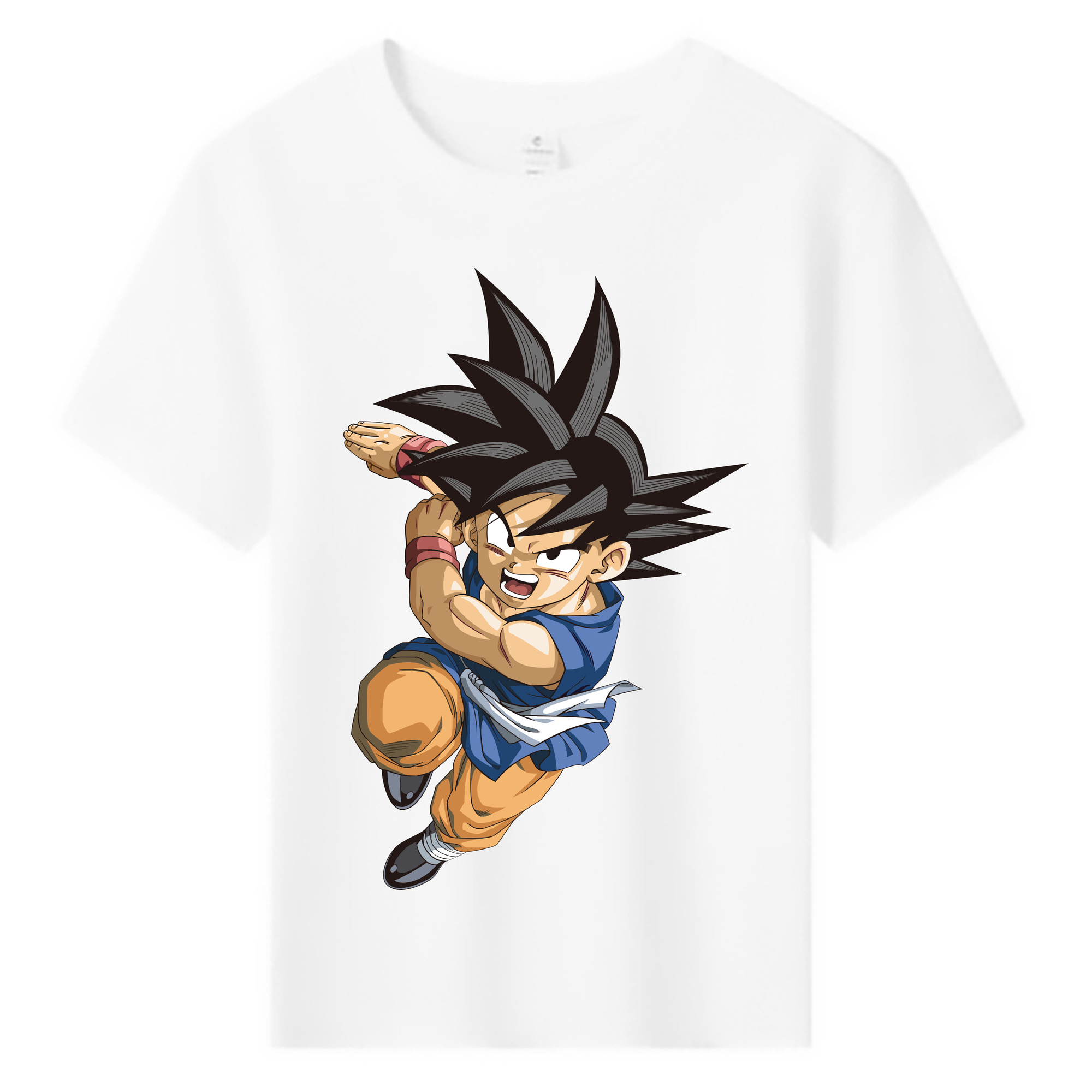 （画像用） ドラゴンボール 孫悟空（そん ごくう）Son Goku カカロット DRAGON BALL Kakarotto 綿100％キッズTシャツ（フロントプリント）