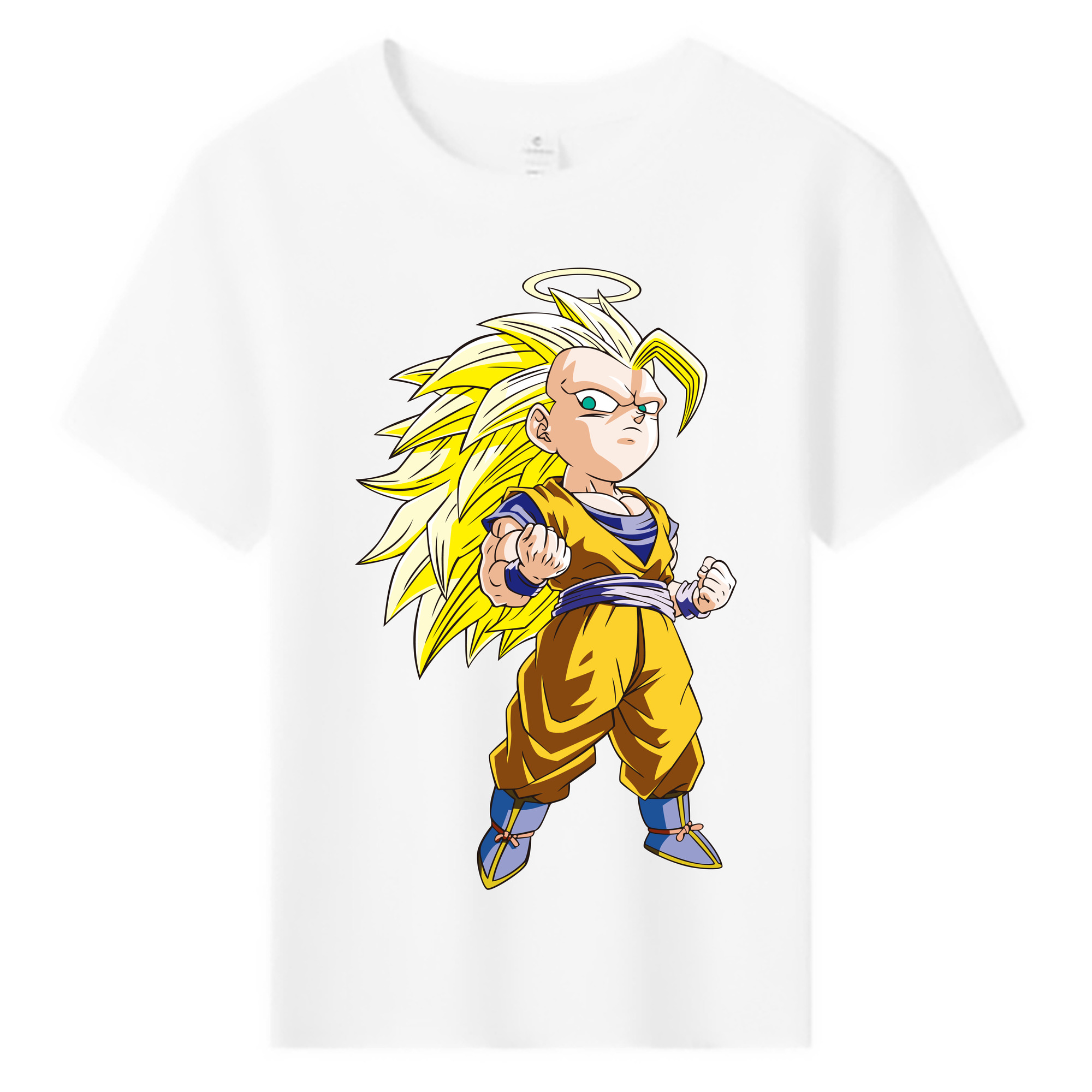（画像用） ドラゴンボール 孫悟空（そん ごくう）Son Goku カカロット DRAGON BALL Kakarotto 綿100％キッズTシャツ（フロントプリント）