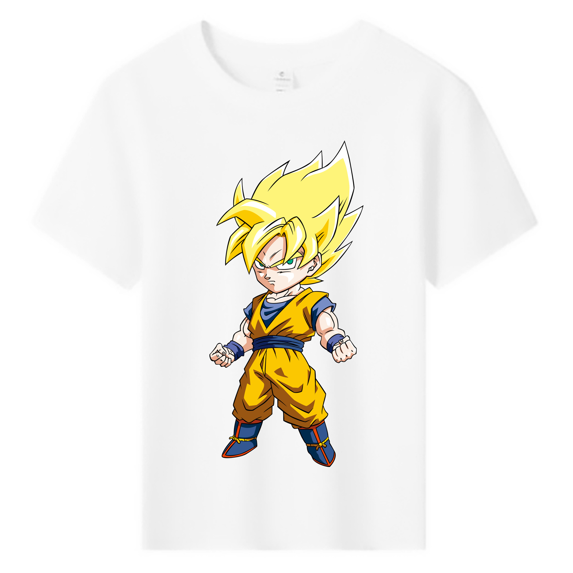 （画像用） ドラゴンボール 孫悟空（そん ごくう）Son Goku カカロット DRAGON BALL Kakarotto 綿100％キッズTシャツ（フロントプリント）
