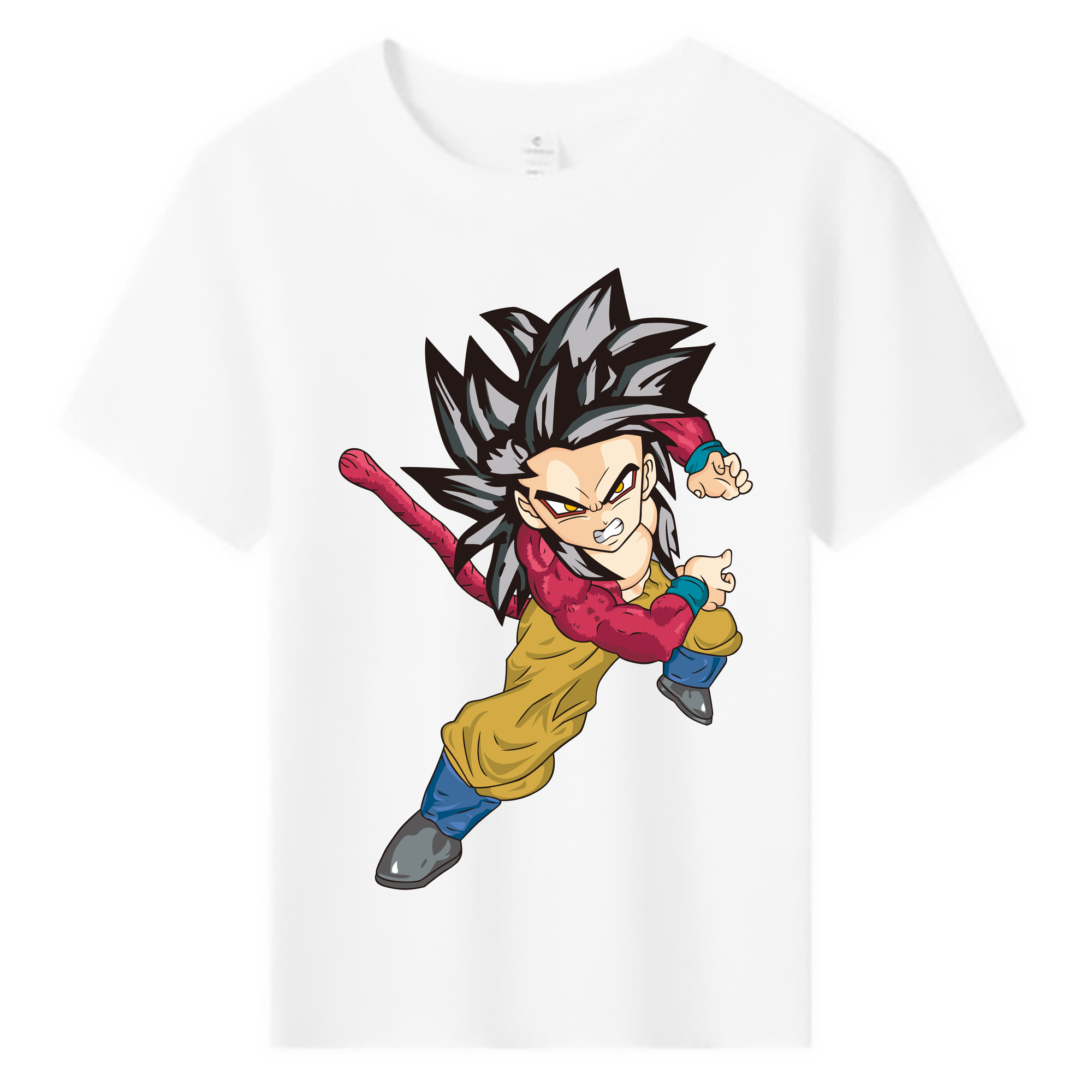 （画像用） ドラゴンボール 孫悟空（そん ごくう）Son Goku カカロット DRAGON BALL Kakarotto 綿100％キッズTシャツ（フロントプリント）