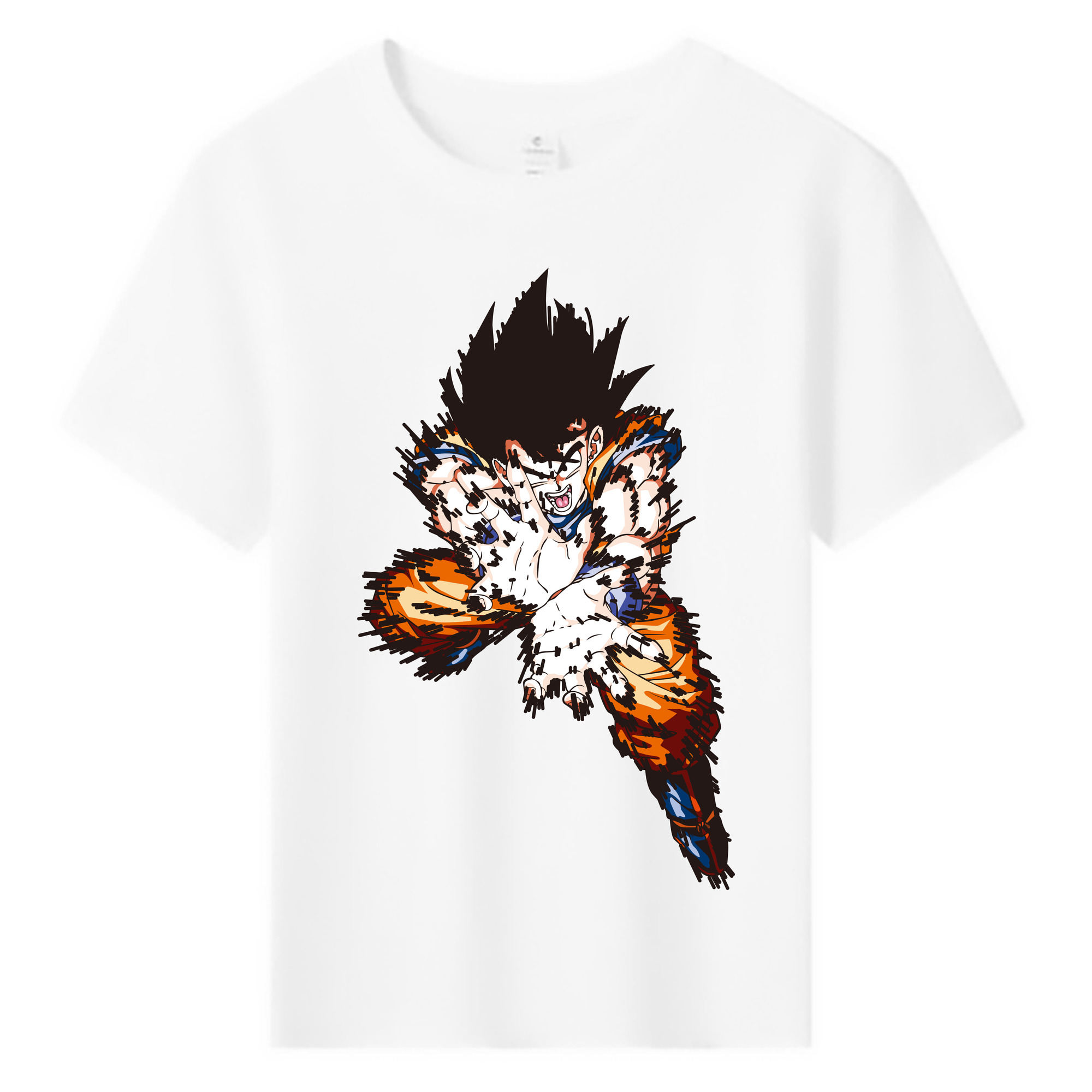 （画像用） ドラゴンボール 孫悟空（そん ごくう）Son Goku カカロット DRAGON BALL Kakarotto 綿100％キッズTシャツ（フロントプリント）