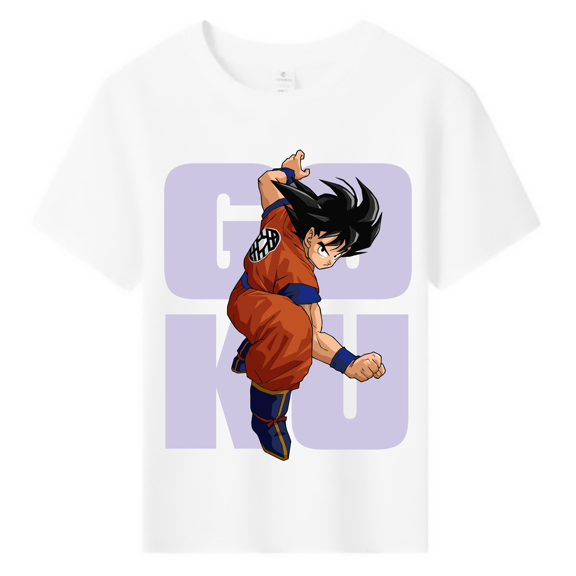 （画像用） ドラゴンボール 孫悟空（そん ごくう）Son Goku カカロット DRAGON BALL Kakarotto 綿100％キッズTシャツ（フロントプリント）