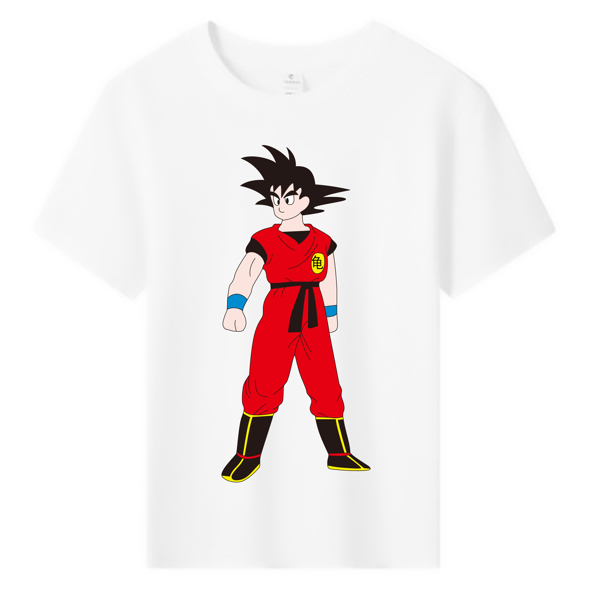 （画像用） ドラゴンボール 孫悟空（そん ごくう）Son Goku カカロット DRAGON BALL Kakarotto 綿100％キッズTシャツ（フロントプリント）