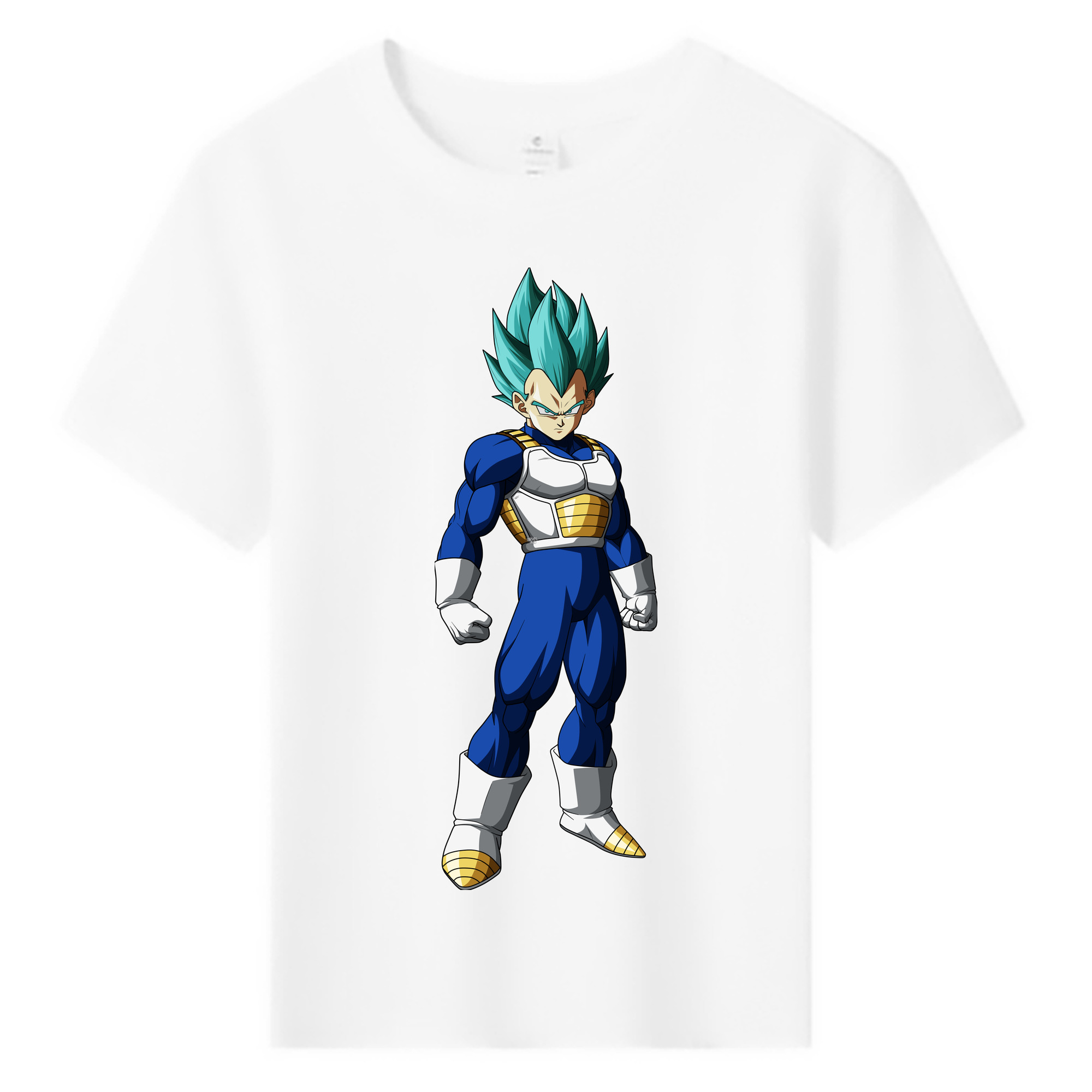 （画像用） ドラゴンボール ベジータ四世（Bejīta Yonsei）DRAGON BALL Vegeta IV 綿100％キッズTシャツ（フロントプリント）