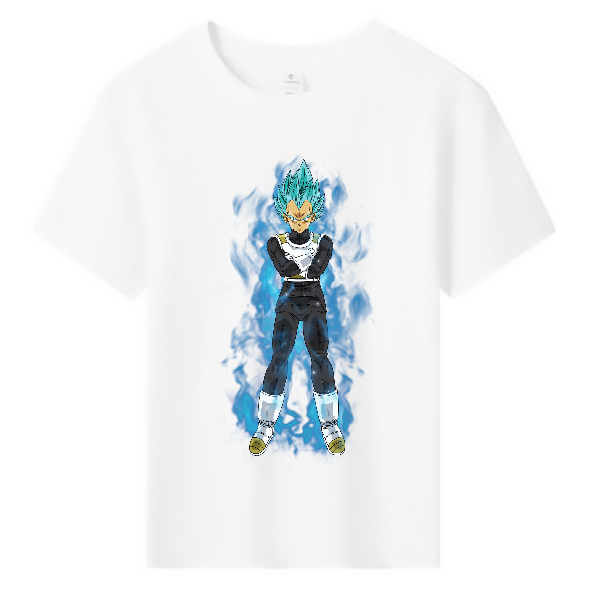 （画像用） ドラゴンボール ベジータ四世（Bejīta Yonsei）DRAGON BALL Vegeta IV 綿100％キッズTシャツ（フロントプリント）