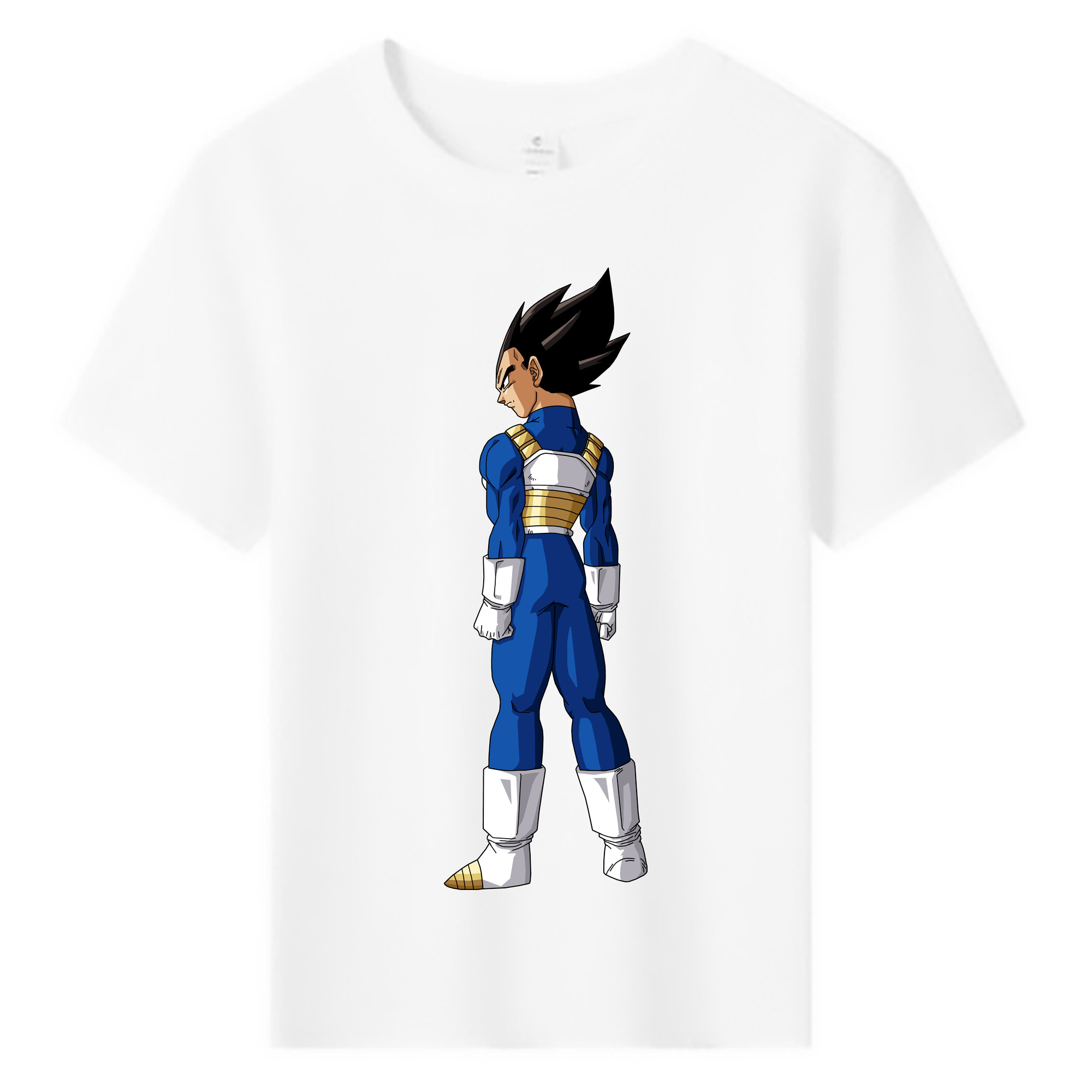 （画像用） ドラゴンボール ベジータ四世（Bejīta Yonsei）DRAGON BALL Vegeta IV 綿100％キッズTシャツ（フロントプリント）