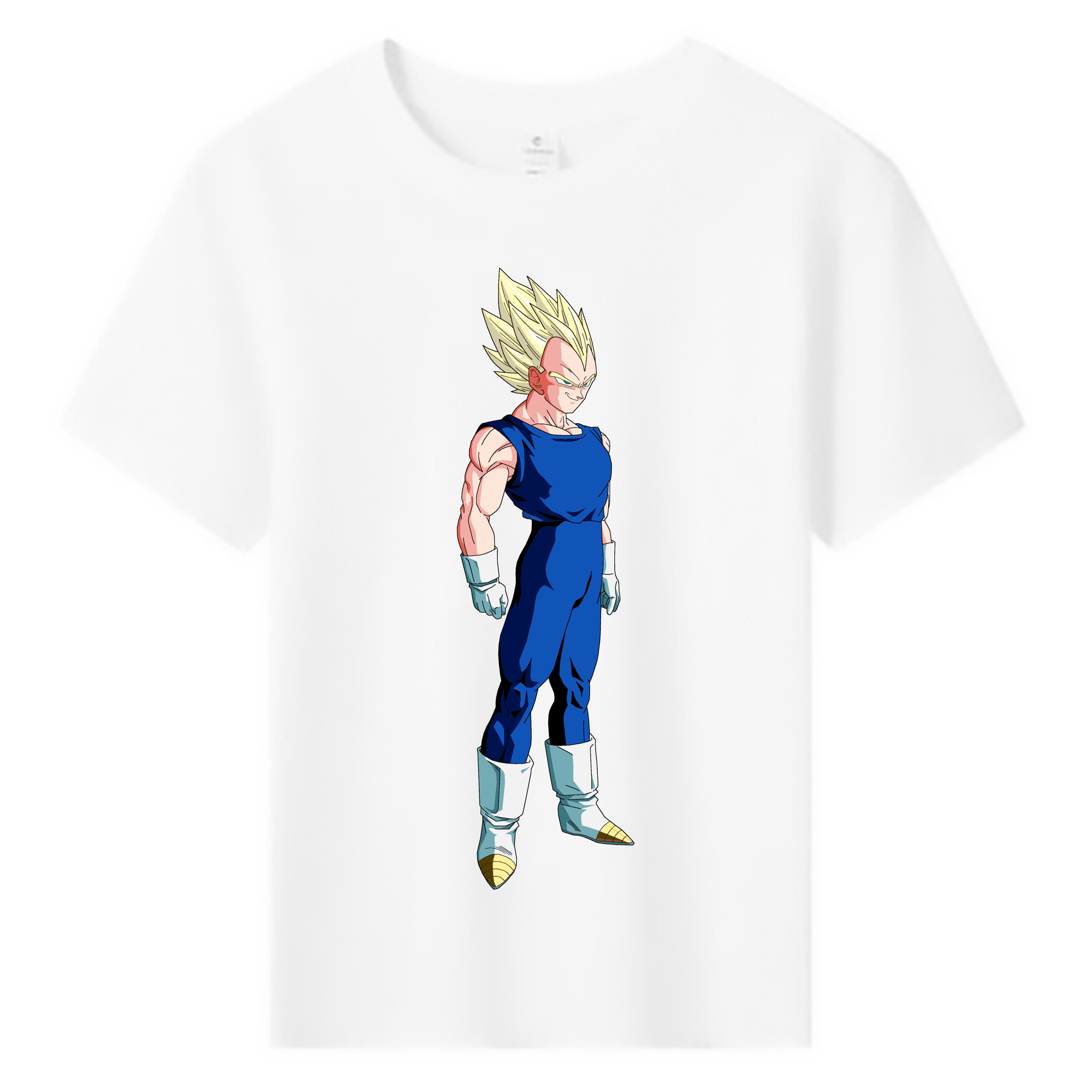 （画像用） ドラゴンボール ベジータ四世（Bejīta Yonsei）DRAGON BALL Vegeta IV 綿100％キッズTシャツ（フロントプリント）