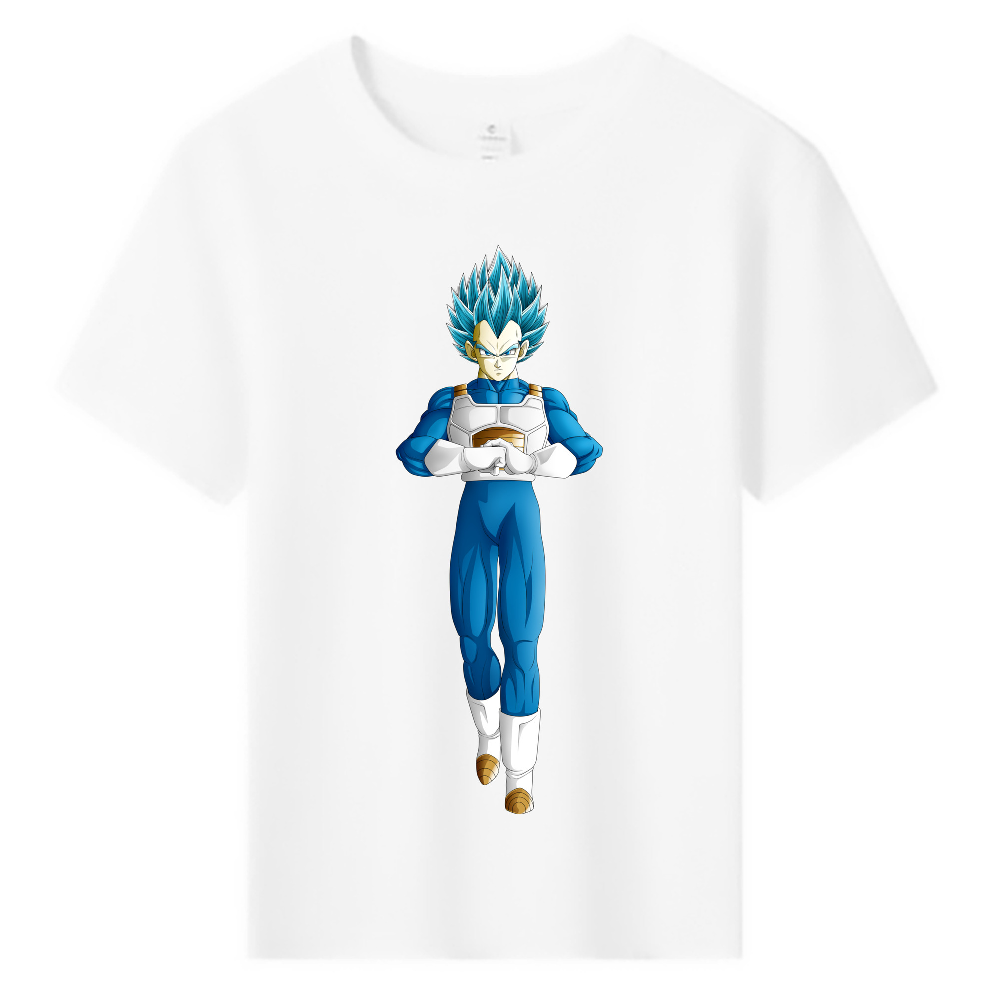 （画像用） ドラゴンボール ベジータ四世（Bejīta Yonsei）DRAGON BALL Vegeta IV 綿100％キッズTシャツ（フロントプリント）