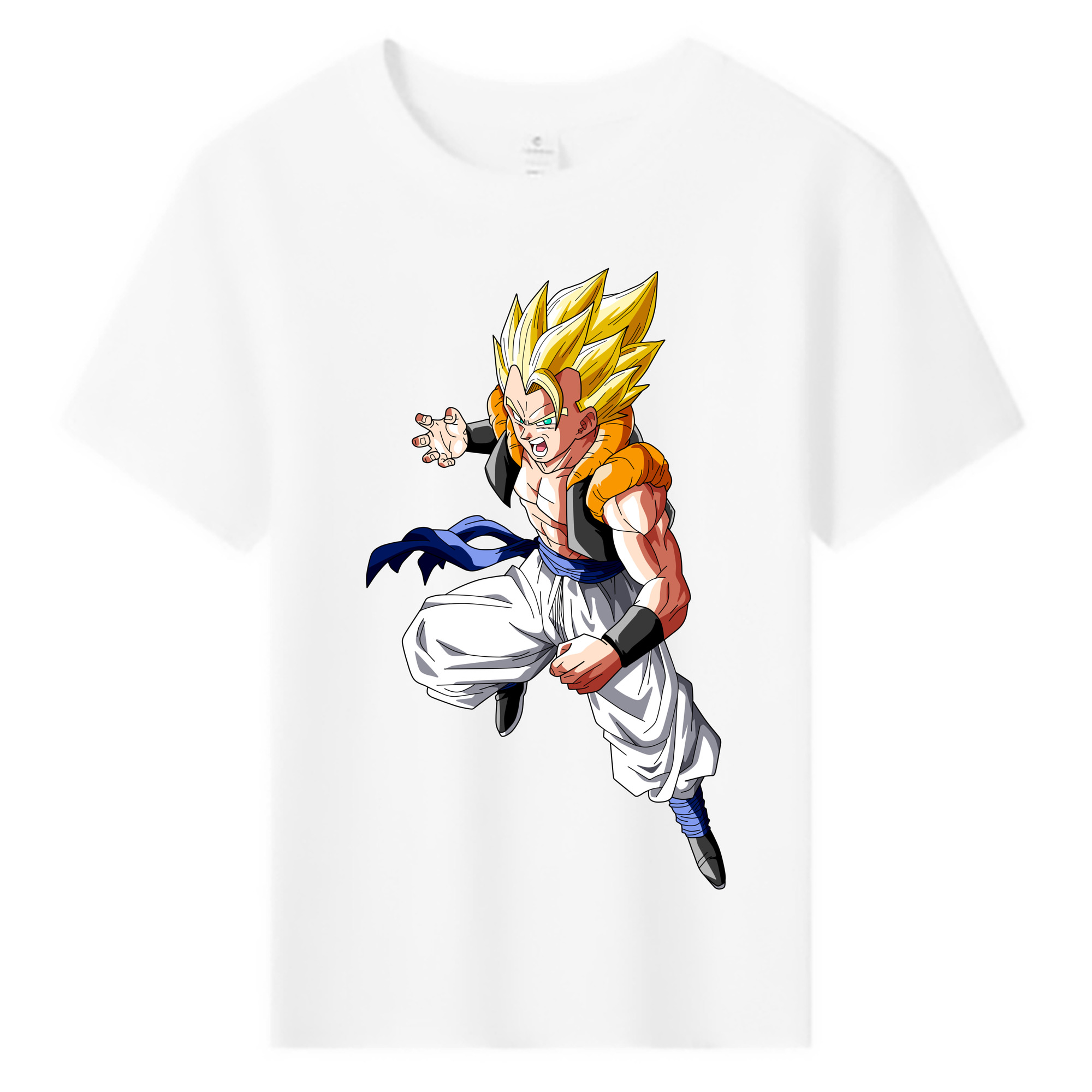 （画像用） ドラゴンボール ベジータ四世（Bejīta Yonsei）DRAGON BALL Vegeta IV 綿100％キッズTシャツ（フロントプリント）