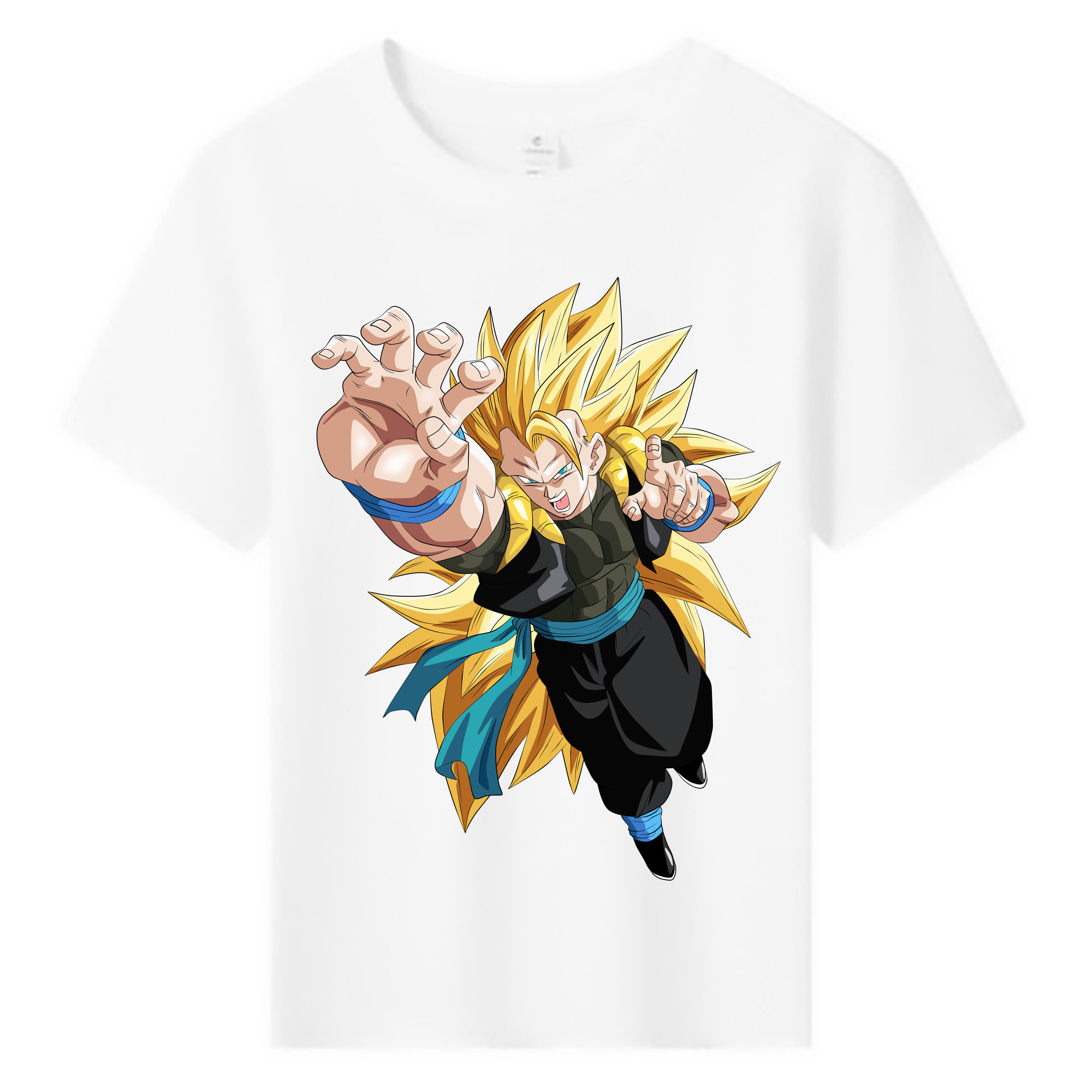 （画像用） ドラゴンボール ベジータ四世（Bejīta Yonsei）DRAGON BALL Vegeta IV 綿100％キッズTシャツ（フロントプリント）