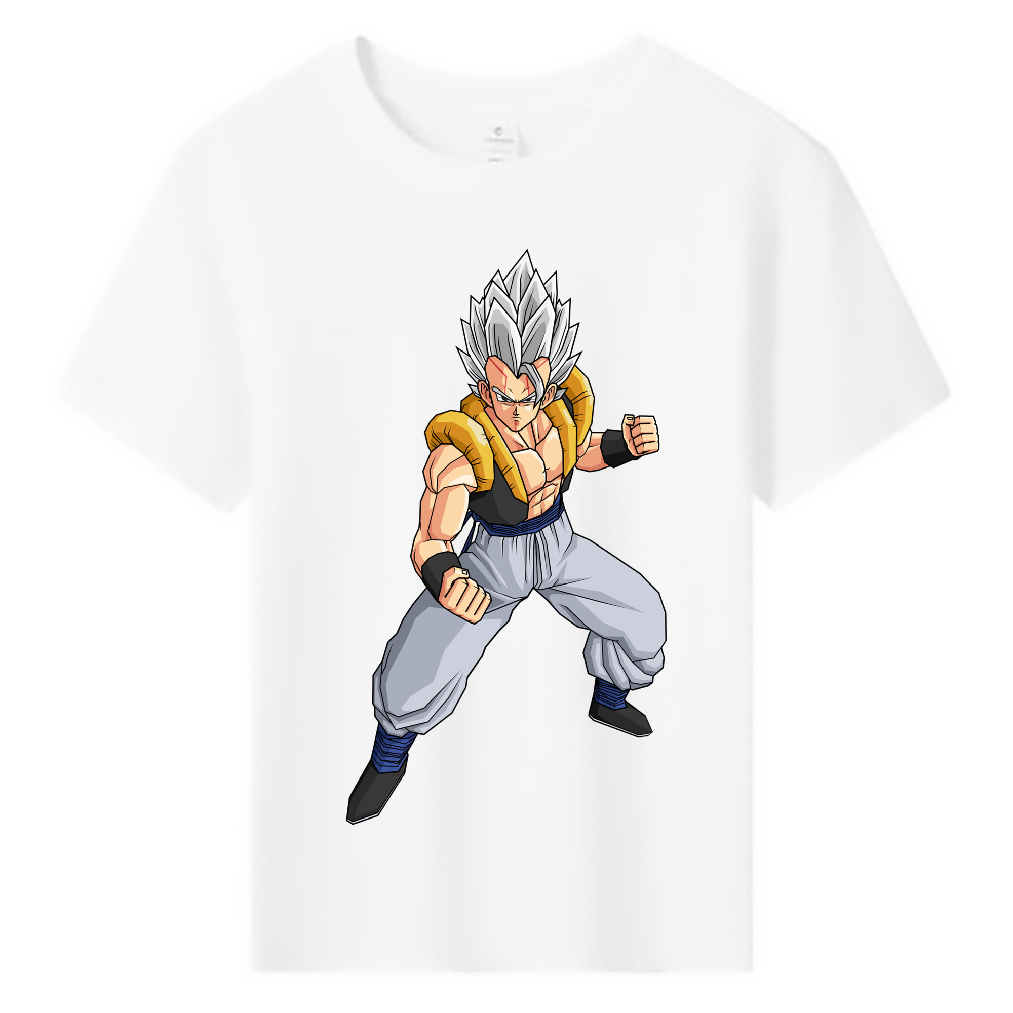 （画像用） ドラゴンボール ベジータ四世（Bejīta Yonsei）DRAGON BALL Vegeta IV 綿100％キッズTシャツ（フロントプリント）