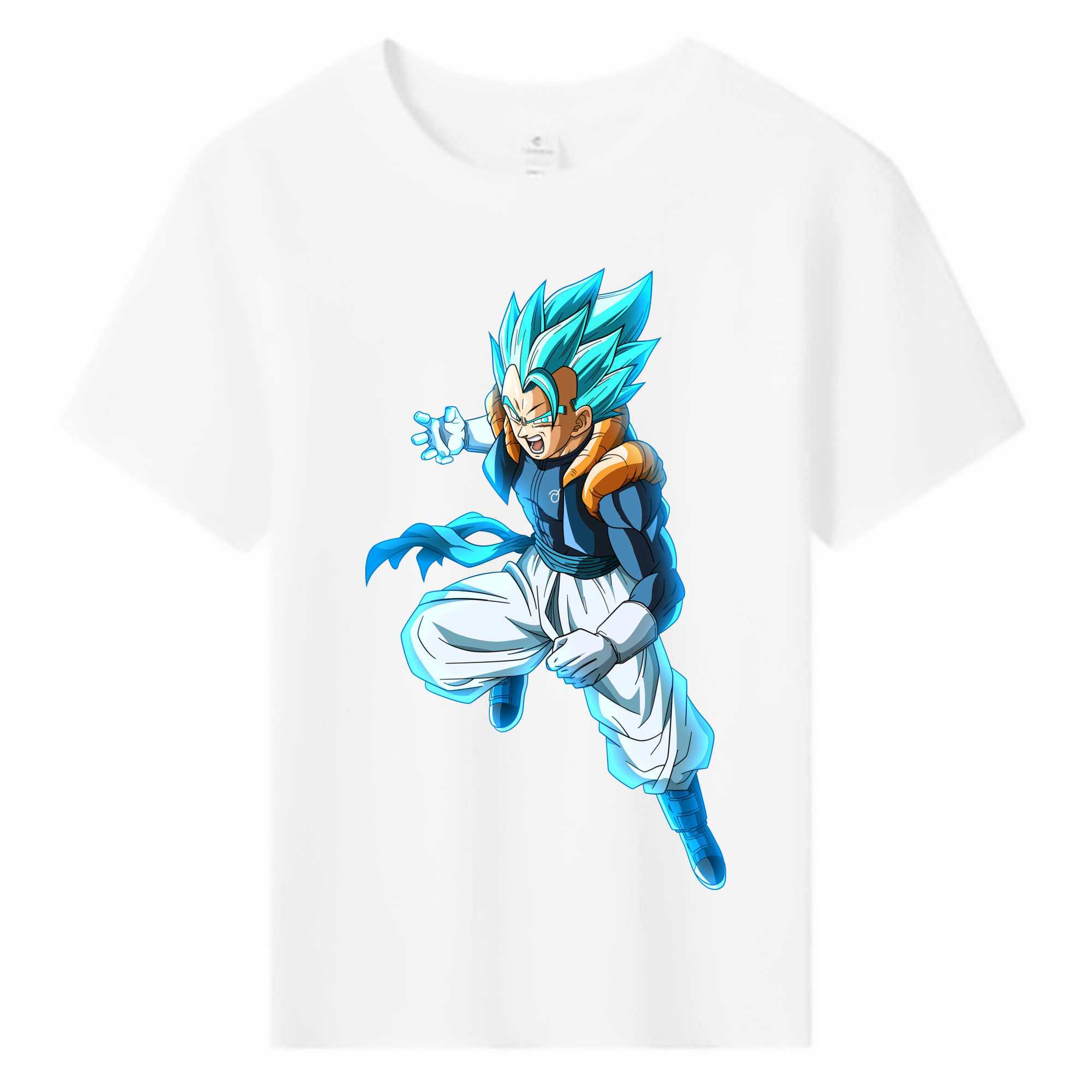 （画像用） ドラゴンボール ベジータ四世（Bejīta Yonsei）DRAGON BALL Vegeta IV 綿100％キッズTシャツ（フロントプリント）