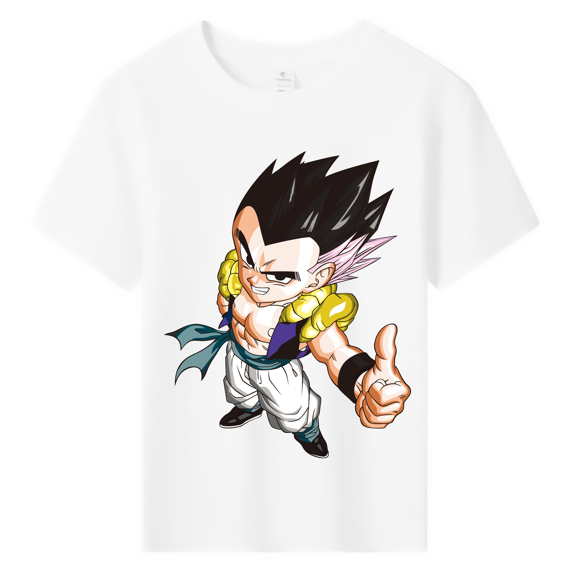 （画像用） ドラゴンボール ベジータ四世（Bejīta Yonsei）DRAGON BALL Vegeta IV 綿100％キッズTシャツ（フロントプリント）
