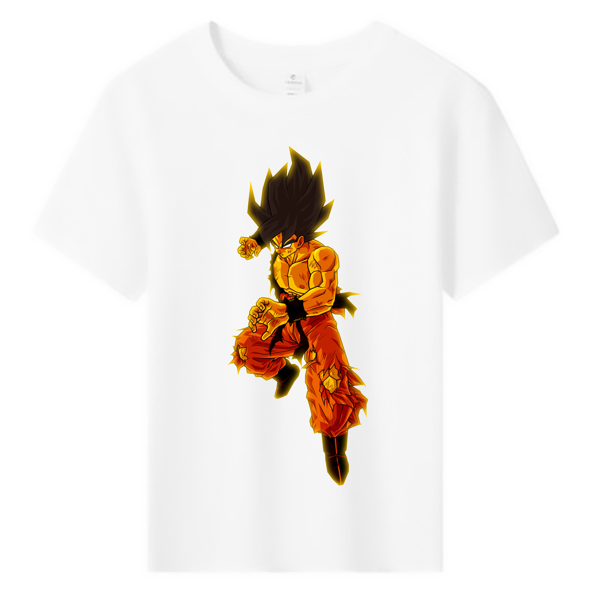 （画像用） ドラゴンボール 孫 悟飯（そんごはん）DRAGON BALL Son Gohan 綿100％キッズTシャツ（フロントプリント）