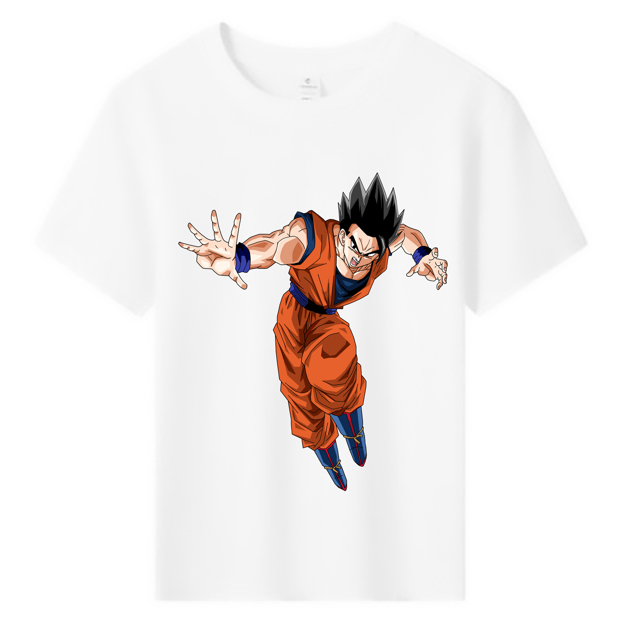 （画像用） ドラゴンボール 孫 悟飯（そんごはん）DRAGON BALL Son Gohan 綿100％キッズTシャツ（フロントプリント）