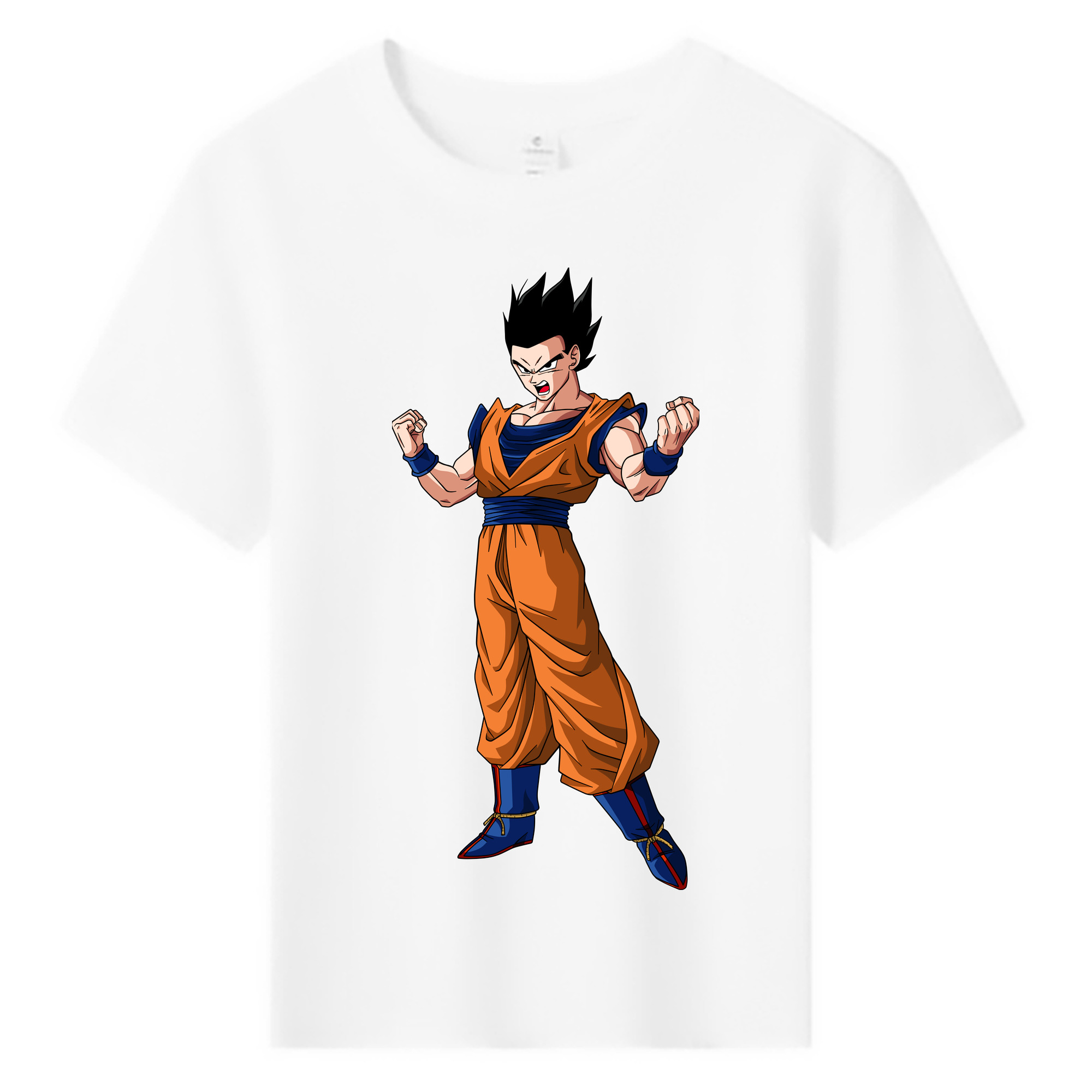 （画像用） ドラゴンボール 孫 悟飯（そんごはん）DRAGON BALL Son Gohan 綿100％キッズTシャツ（フロントプリント）