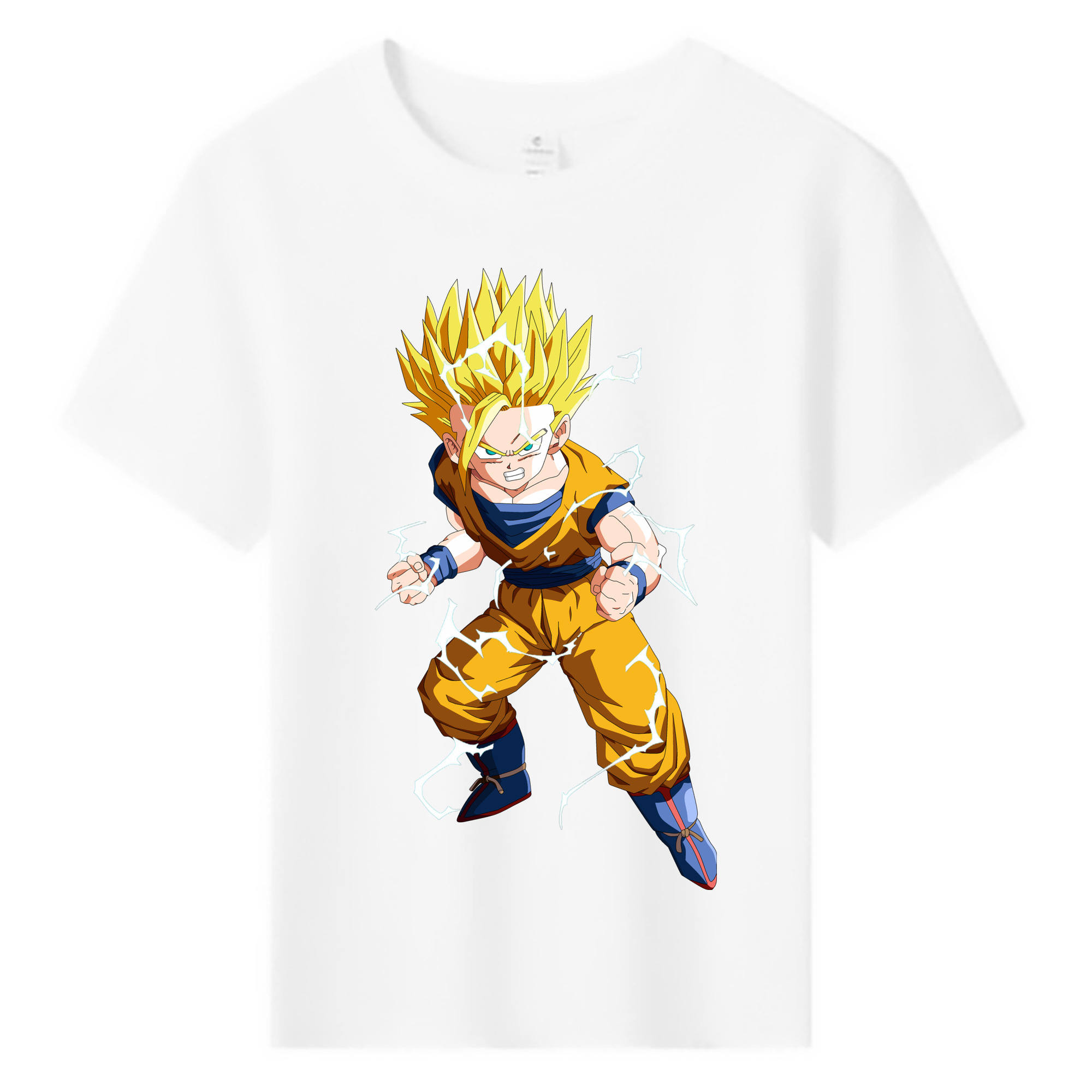 （画像用） ドラゴンボール 孫 悟飯（そんごはん）DRAGON BALL Son Gohan 綿100％キッズTシャツ（フロントプリント）