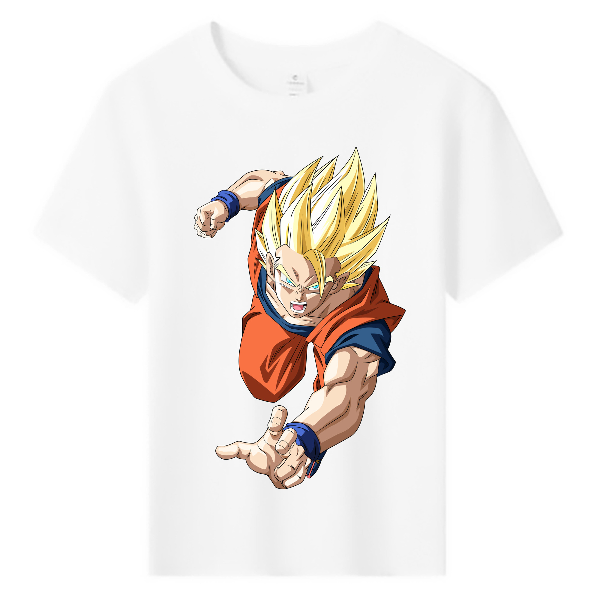 （画像用） ドラゴンボール 孫 悟飯（そんごはん）DRAGON BALL Son Gohan 綿100％キッズTシャツ（フロントプリント）