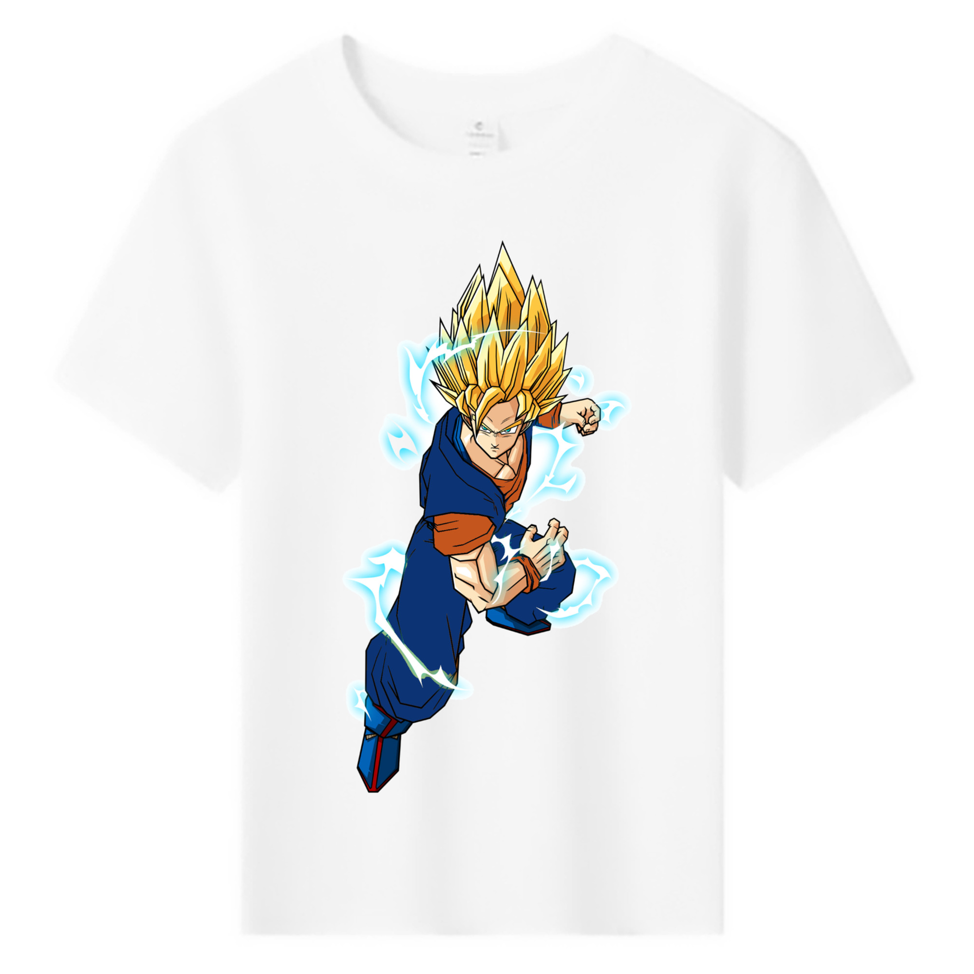 （画像用） ドラゴンボール 孫 悟飯（そんごはん）DRAGON BALL Son Gohan 綿100％キッズTシャツ（フロントプリント）