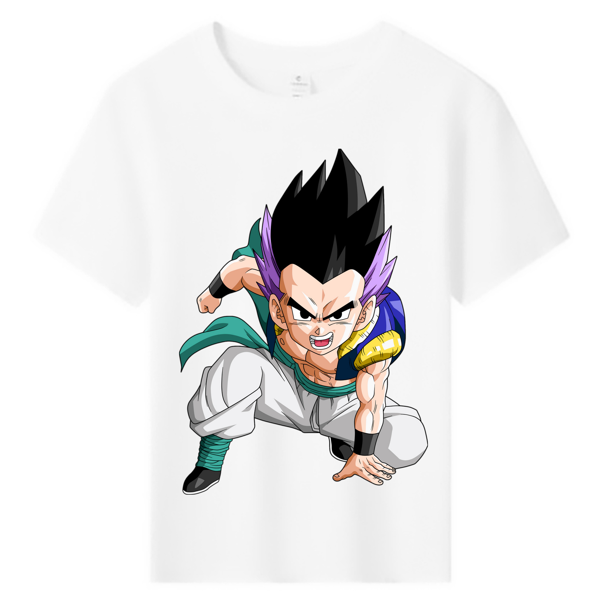 （画像用） ドラゴンボール 孫 悟飯（そんごはん）DRAGON BALL Son Gohan 綿100％キッズTシャツ（フロントプリント）