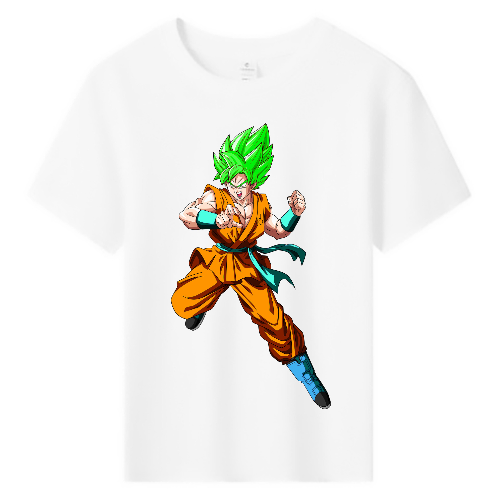 （画像用） ドラゴンボール 孫 悟飯（そんごはん）DRAGON BALL Son Gohan 綿100％キッズTシャツ（フロントプリント）