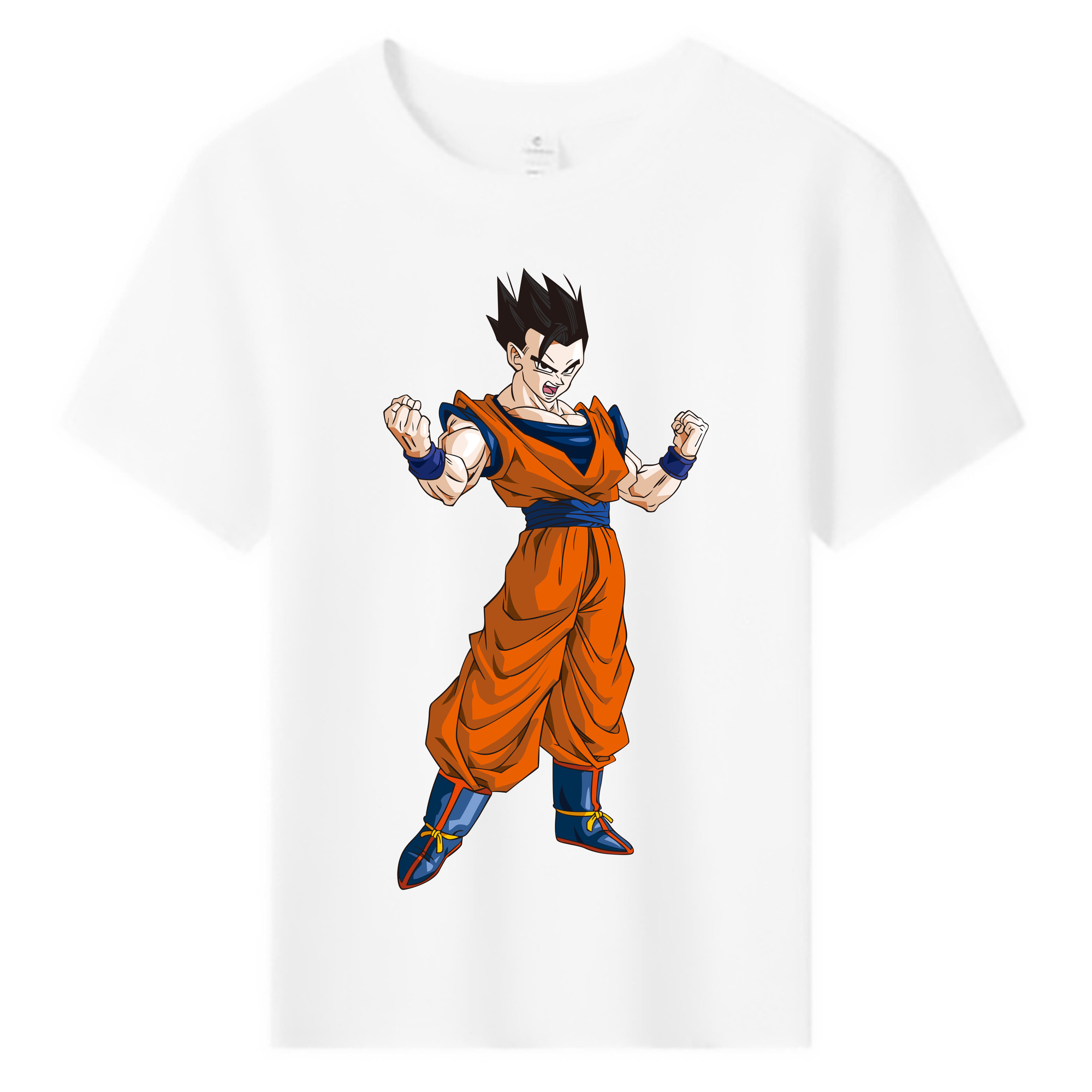 （画像用） ドラゴンボール 孫 悟飯（そんごはん）DRAGON BALL Son Gohan 綿100％キッズTシャツ（フロントプリント）