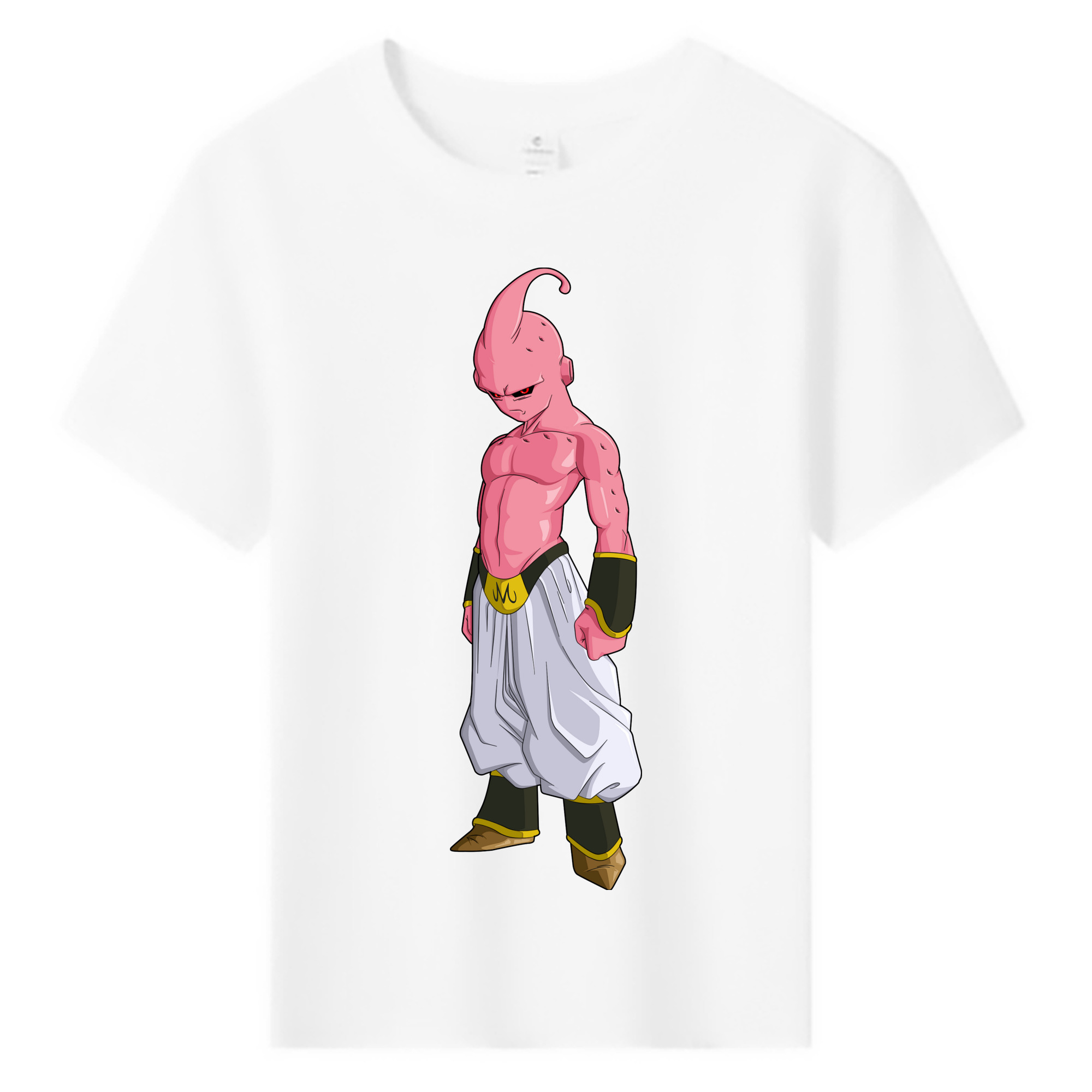 （画像用） ドラゴンボール 魔人ブウ DRAGON BALL Majin Buu 綿100％キッズTシャツ（フロントプリント）