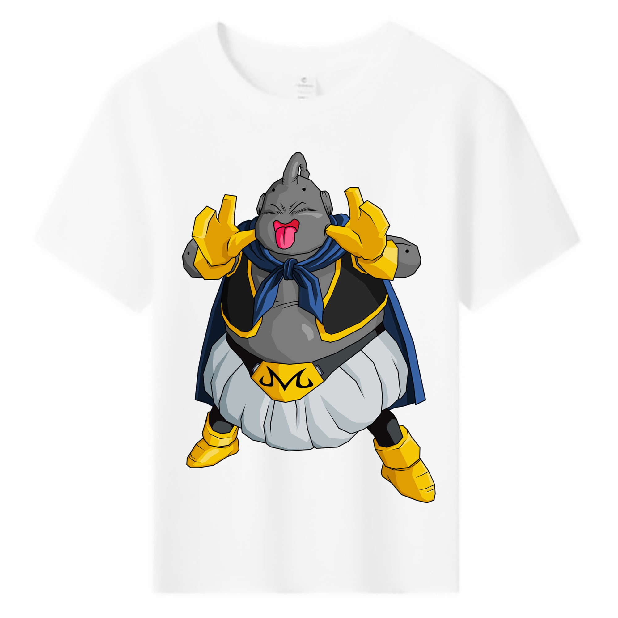 （画像用） ドラゴンボール 魔人ブウ DRAGON BALL Majin Buu 綿100％キッズTシャツ（フロントプリント）