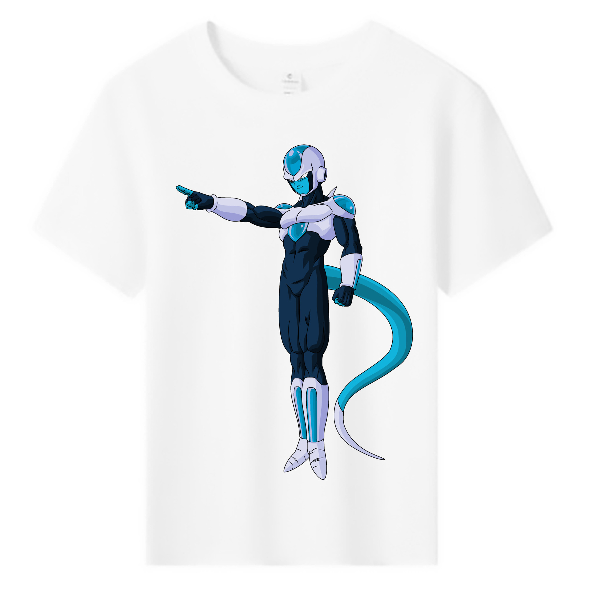 （画像用） ドラゴンボール フリーザ DRAGON BALL Frieza 綿100％キッズTシャツ（フロントプリント）