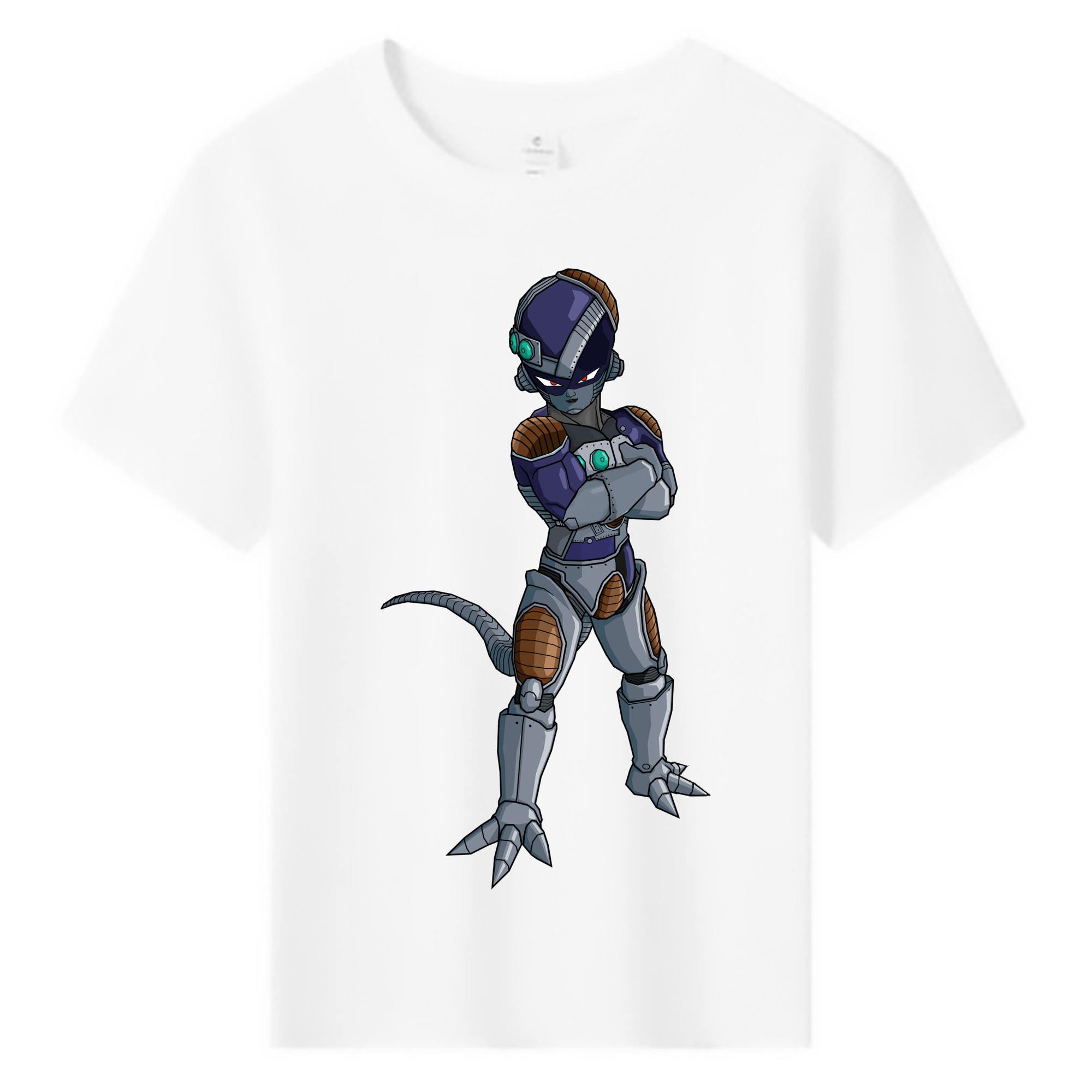 （画像用） ドラゴンボール フリーザ DRAGON BALL Frieza 綿100％キッズTシャツ（フロントプリント）