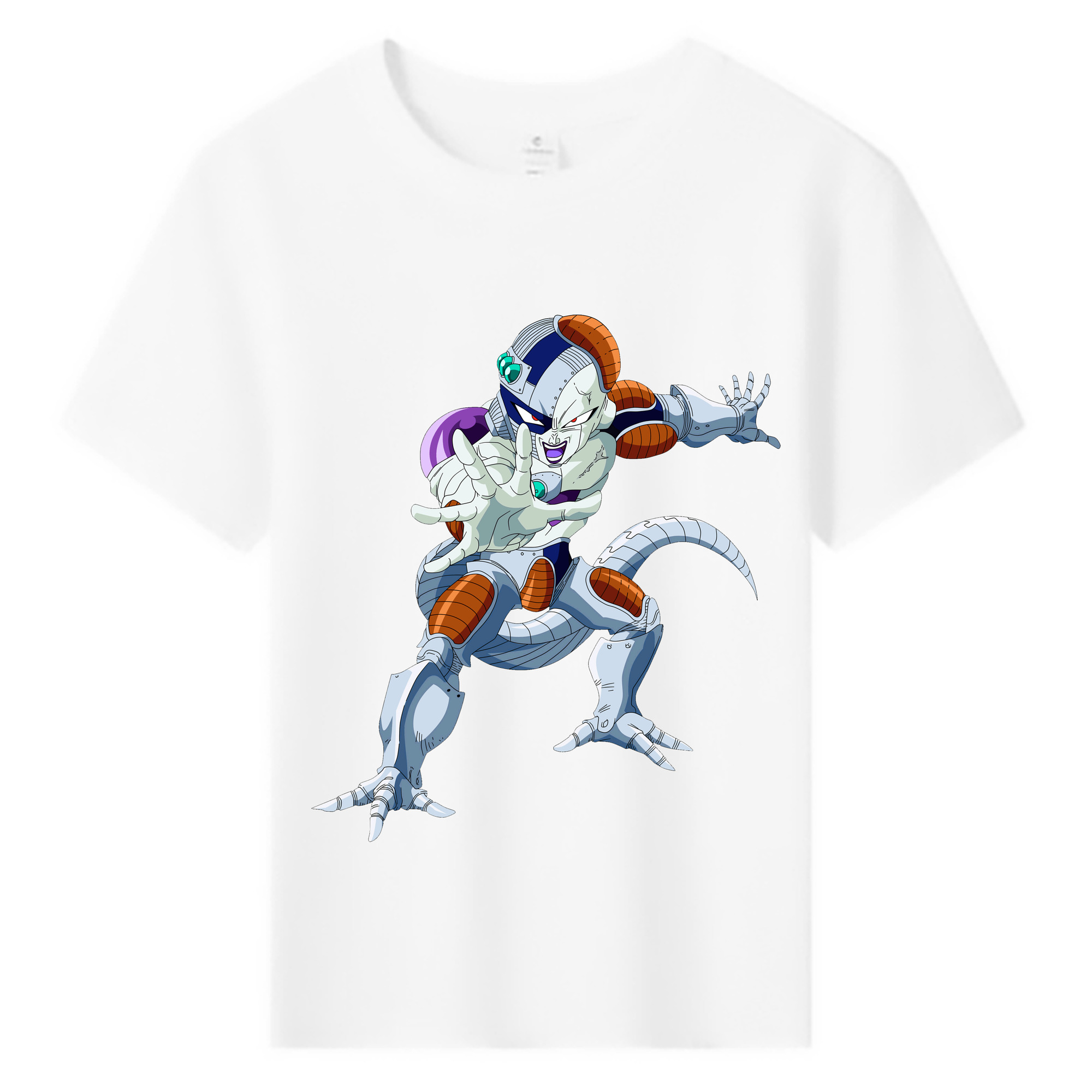 （画像用） ドラゴンボール フリーザ DRAGON BALL Frieza 綿100％キッズTシャツ（フロントプリント）