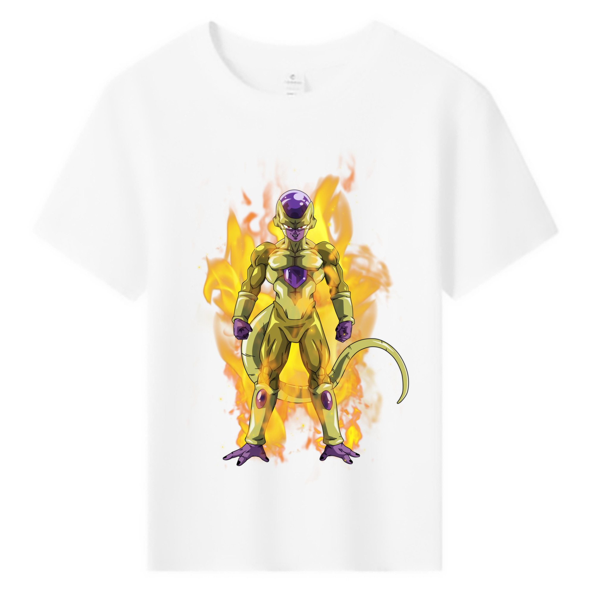 （画像用） ドラゴンボール フリーザ DRAGON BALL Frieza 綿100％キッズTシャツ（フロントプリント）