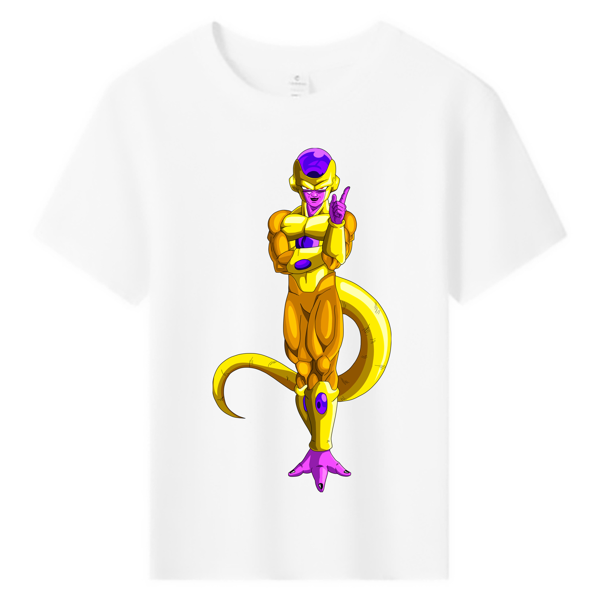 （画像用） ドラゴンボール フリーザ DRAGON BALL Frieza 綿100％キッズTシャツ（フロントプリント）