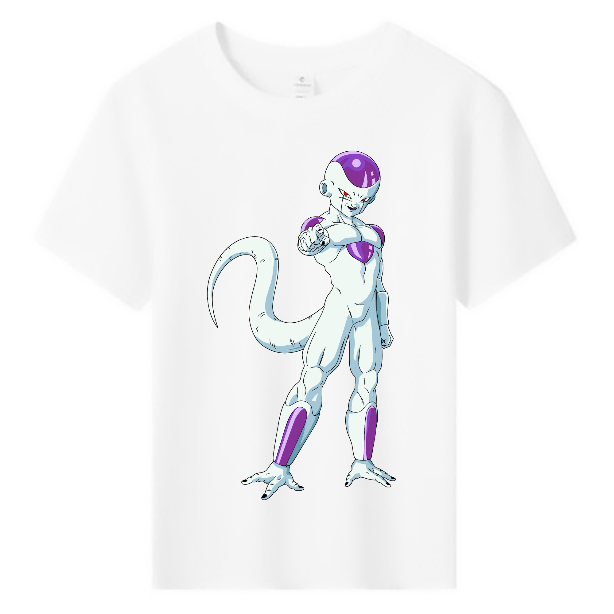 （画像用） ドラゴンボール フリーザ DRAGON BALL Frieza 綿100％キッズTシャツ（フロントプリント）