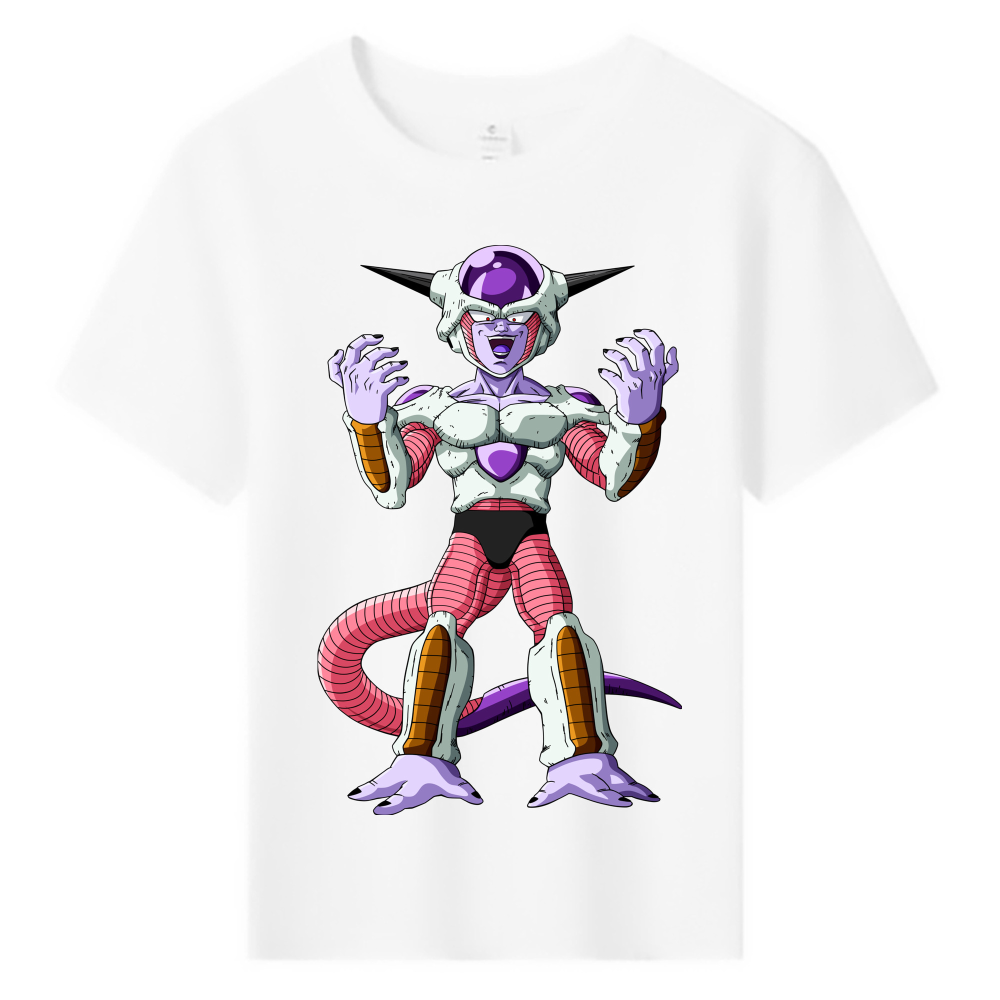 （画像用） ドラゴンボール フリーザ DRAGON BALL Frieza 綿100％キッズTシャツ（フロントプリント）