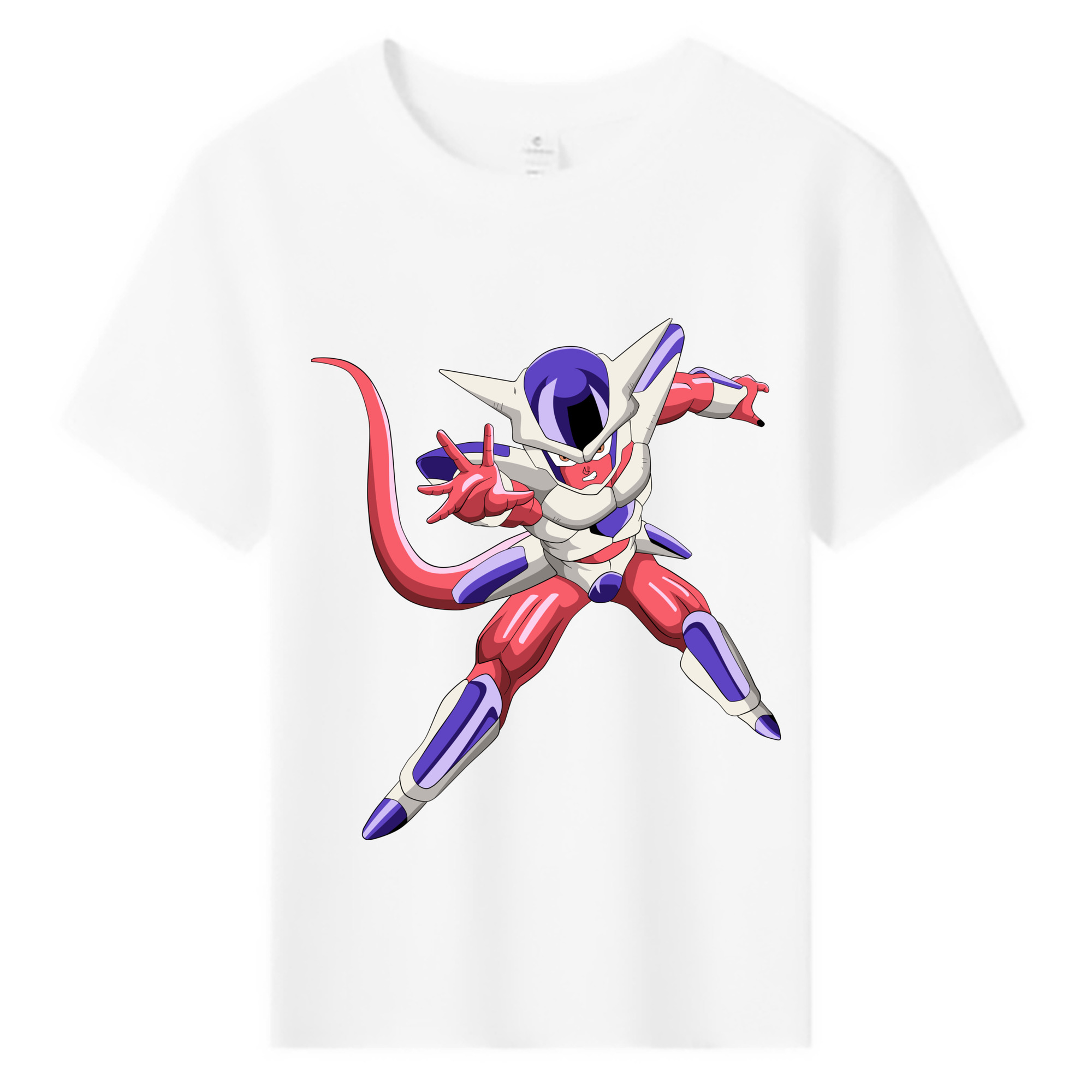 （画像用） ドラゴンボール フリーザ DRAGON BALL Frieza 綿100％キッズTシャツ（フロントプリント）